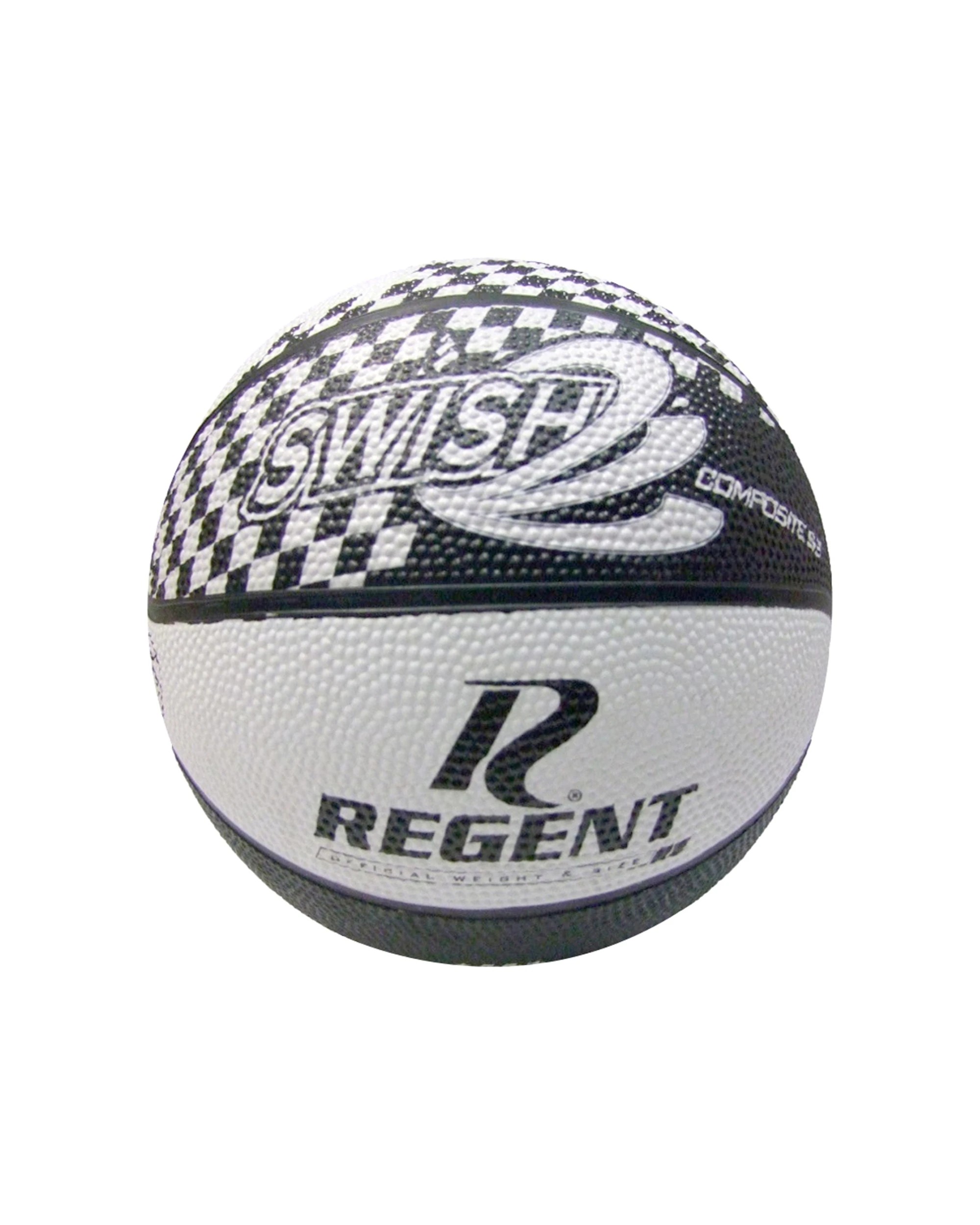 1 Regent Swish Indoor Outdoor Basketball Size 3 Indoor Outdoor Durable Skill Level - White, 1 of 1