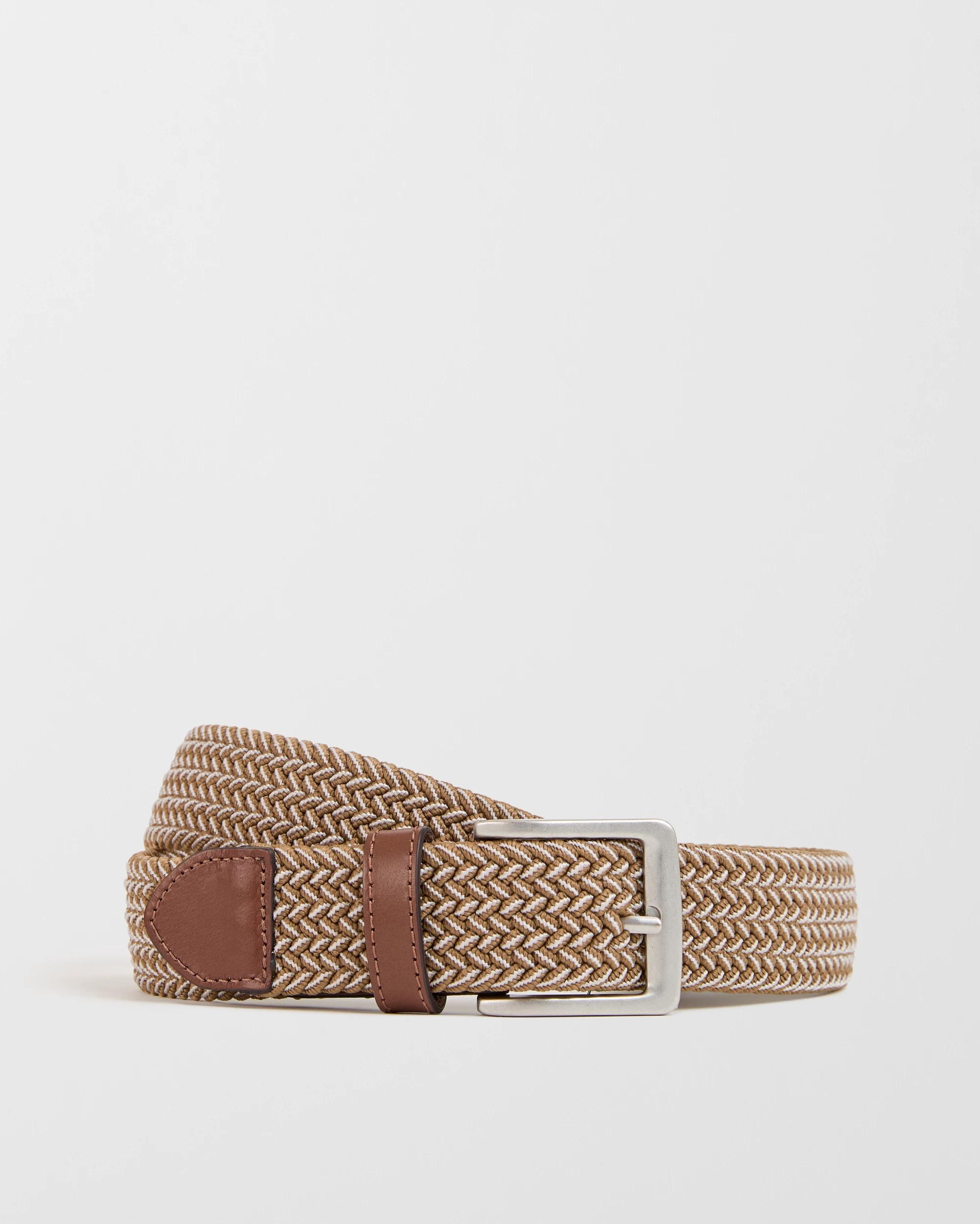 1 Target Man Woven Stretch Belt NEUTRAL, 1 of 3