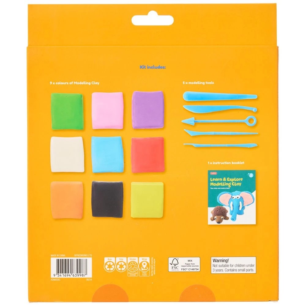 3 Kadink Learn and Explore Modelling Clay Set, 3 of 4