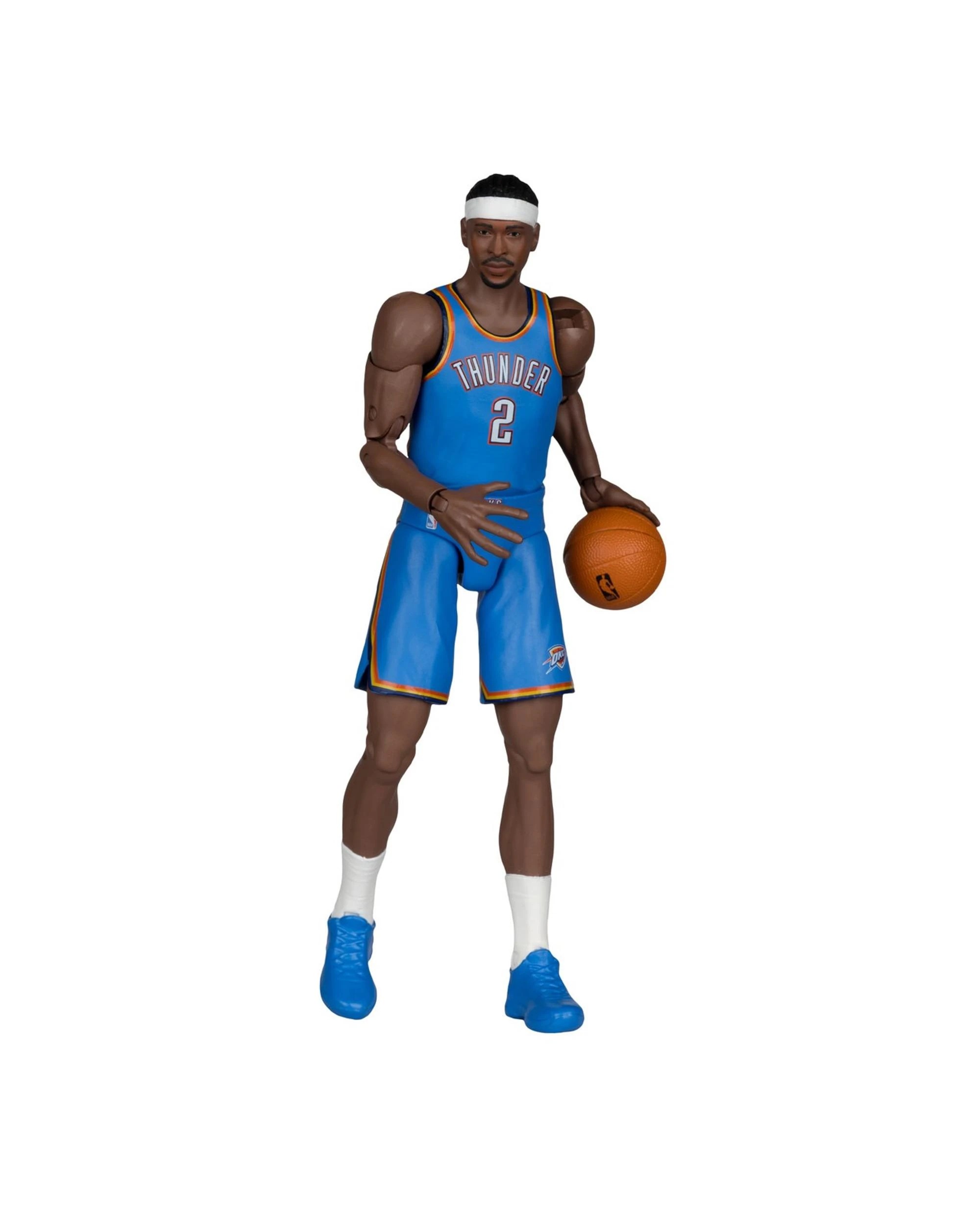 5 McFarlane SportsPicks NBA Oklahoma City Thunder Shai Gilgeous-Alexander 6 inch Articulated Figure, 5 of 8