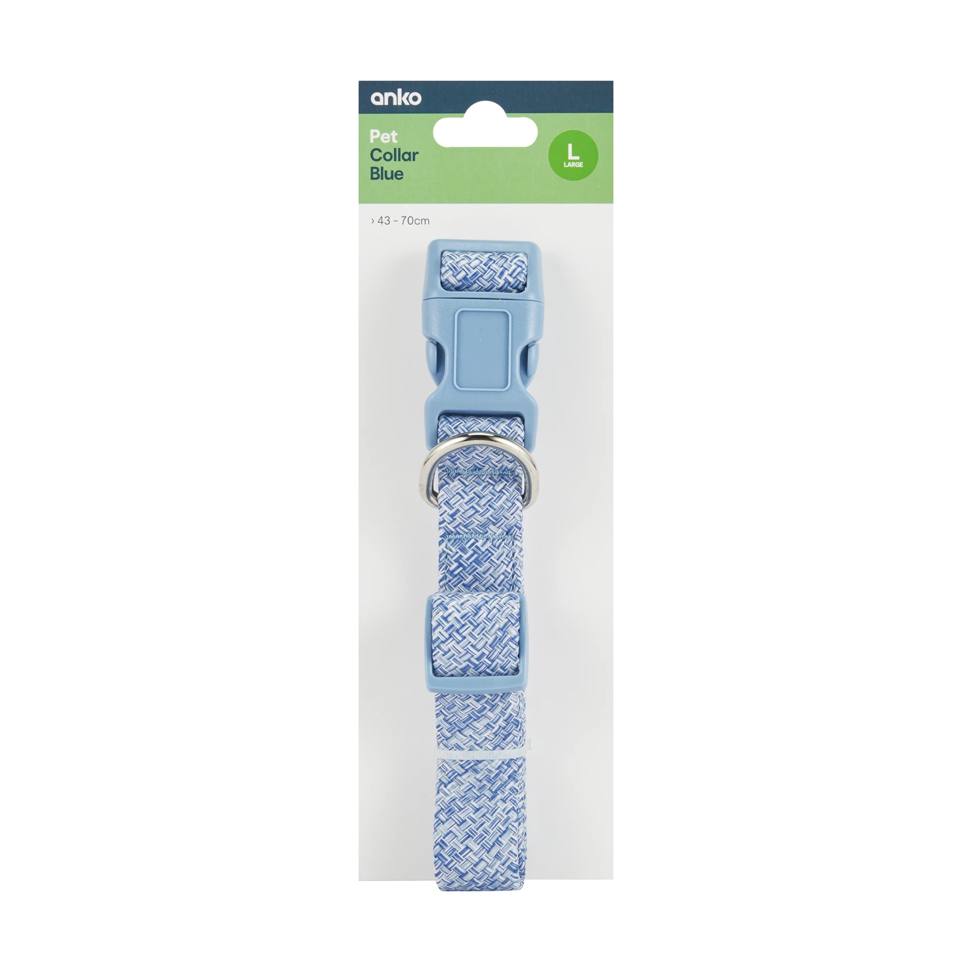 6 Pet Collar - Large, Blue, 6 of 6