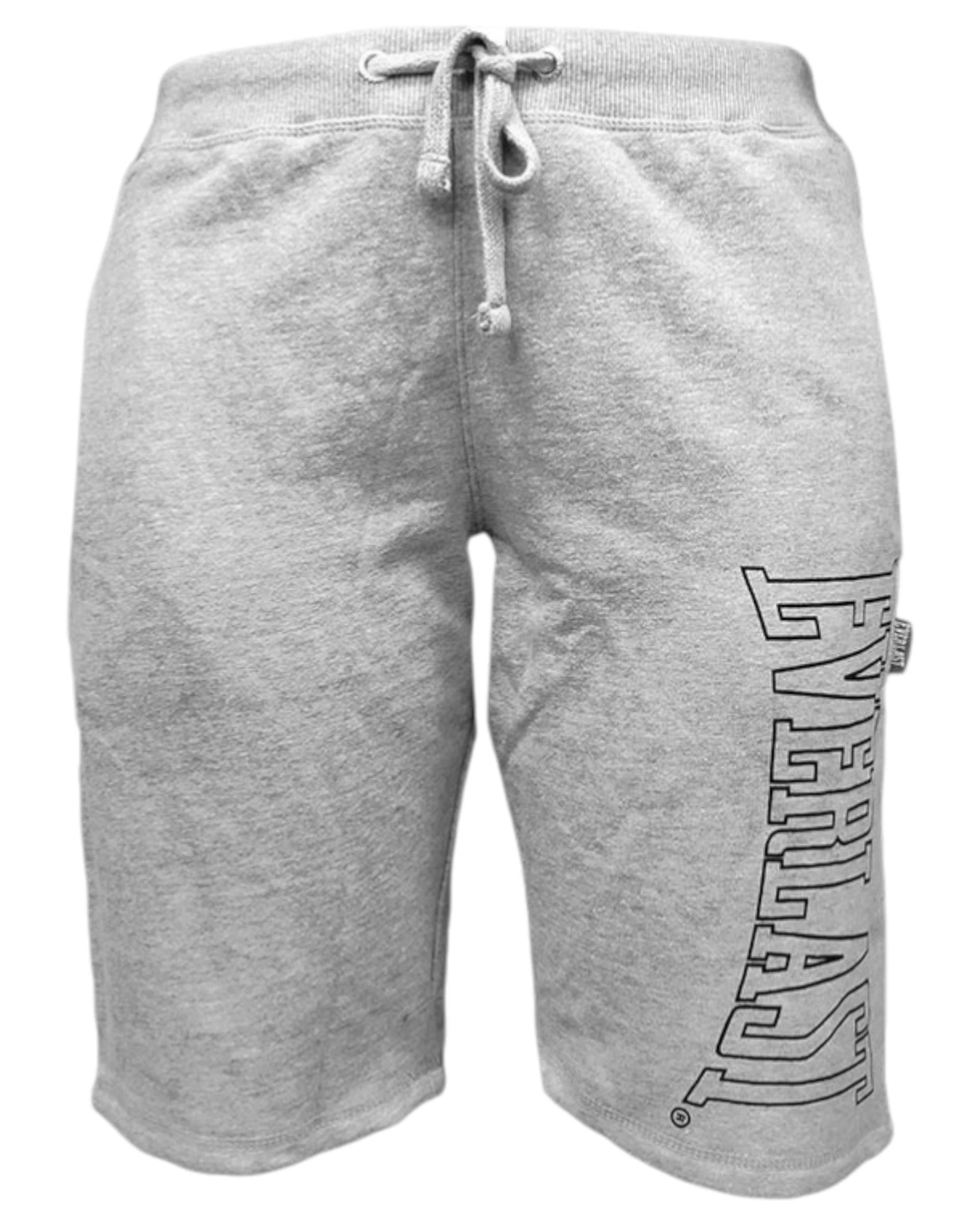 1 Everlast 5 Pack Men Brushback Sweat Shorts GREY, 1 of 1