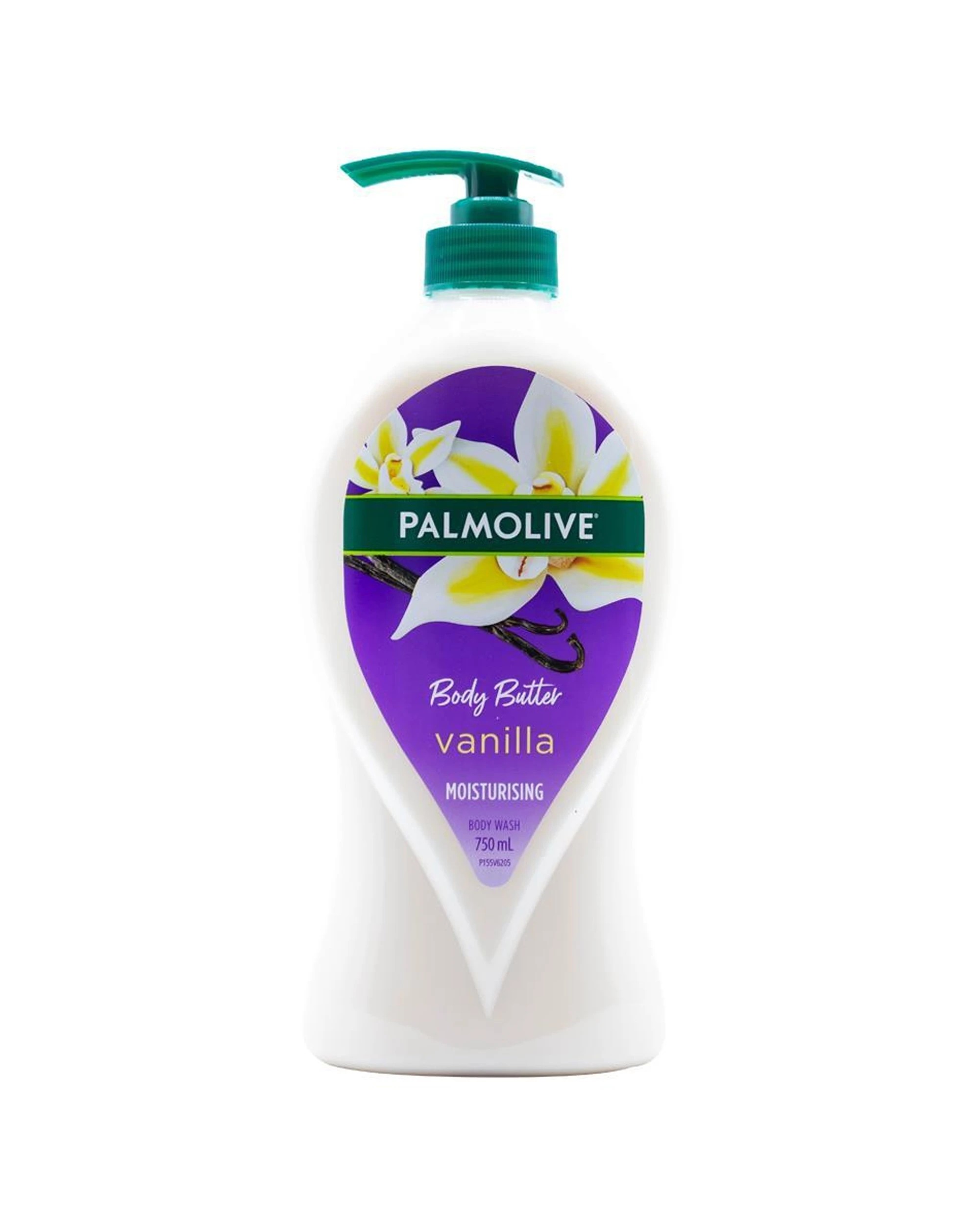 2 Palmolive 3PK Moisturising Bodywash 750ml Body Butter Vanilla Scent - White, 2 of 3