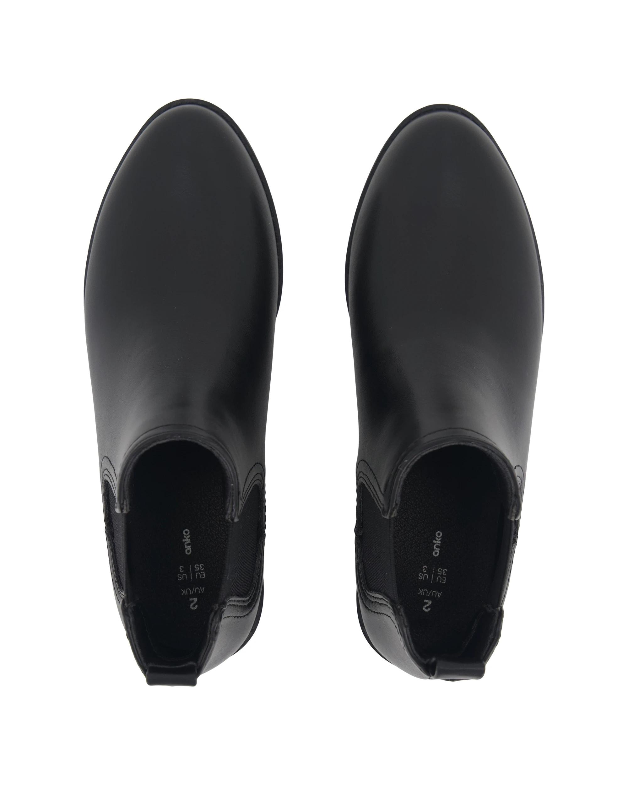 2 Senior Heel Boots Black, 2 of 5