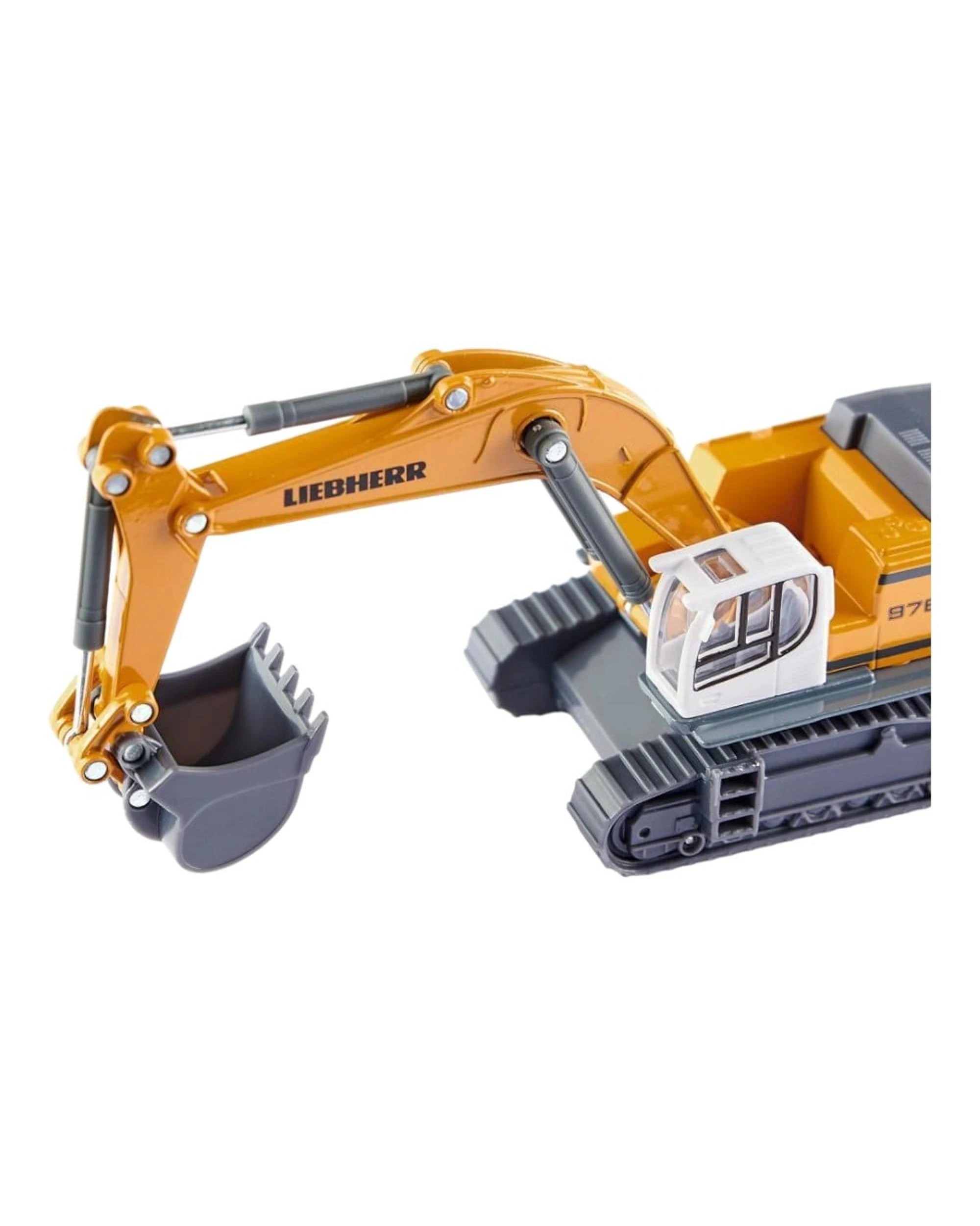 3 Siku Super Liebherr Hydraulic Excavator 1:87 Scale, 3 of 6