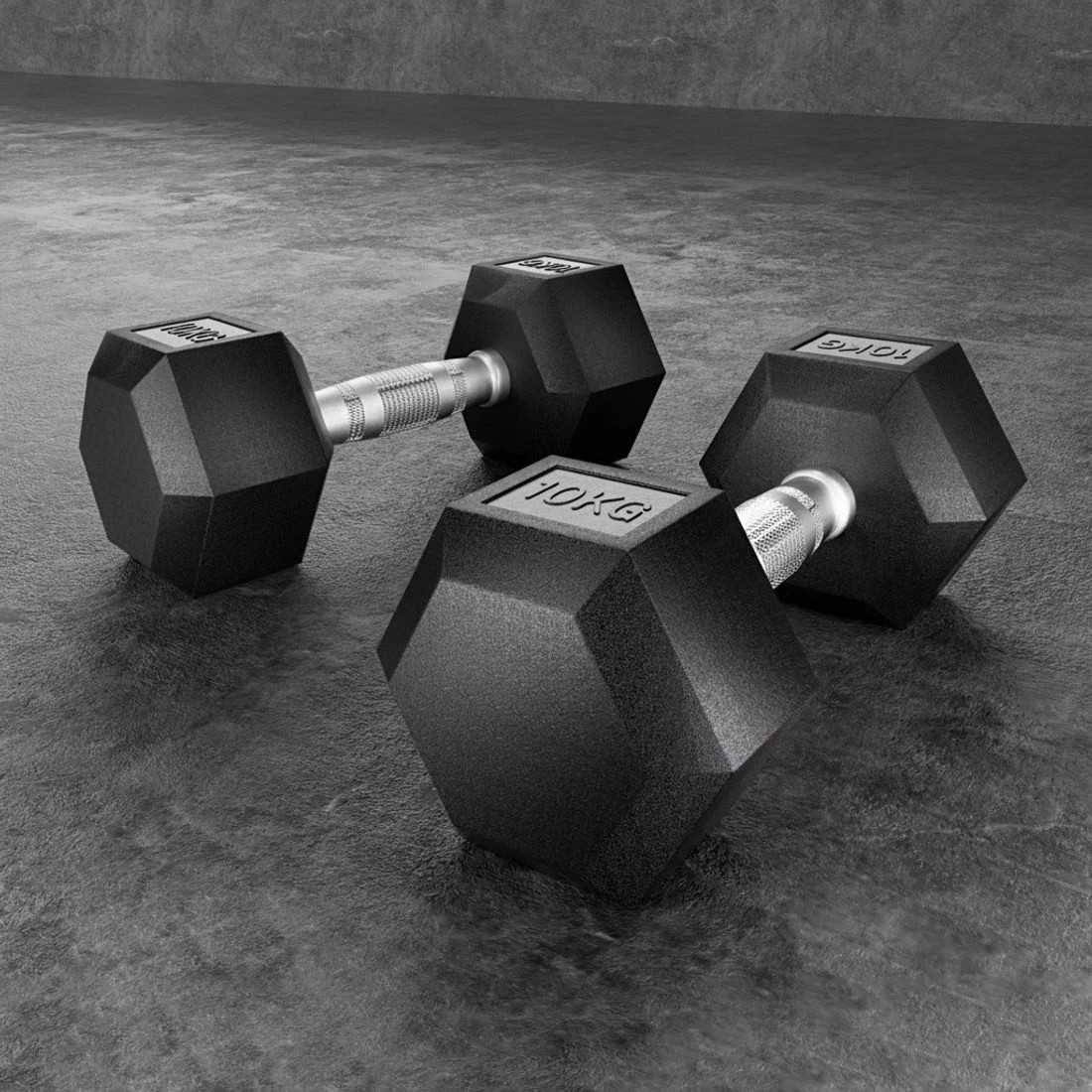 7 Everfit 20kg Hex Dumbbells Set Dumbbells Weights Lifting Bench Gym Workout - Black, 7 of 7
