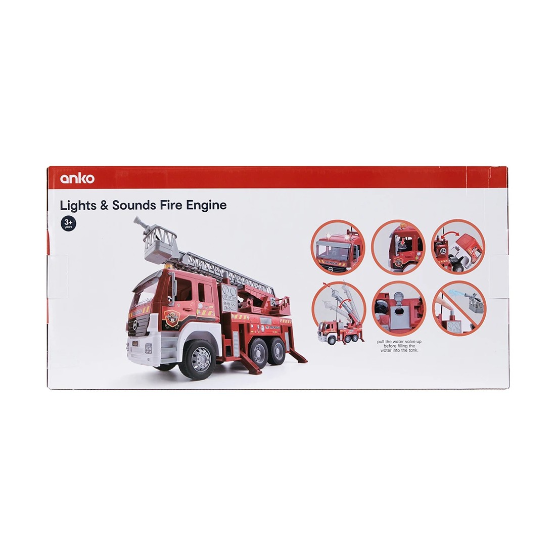 10 Light & Sounds Fire Engine Toy, 10 of 10