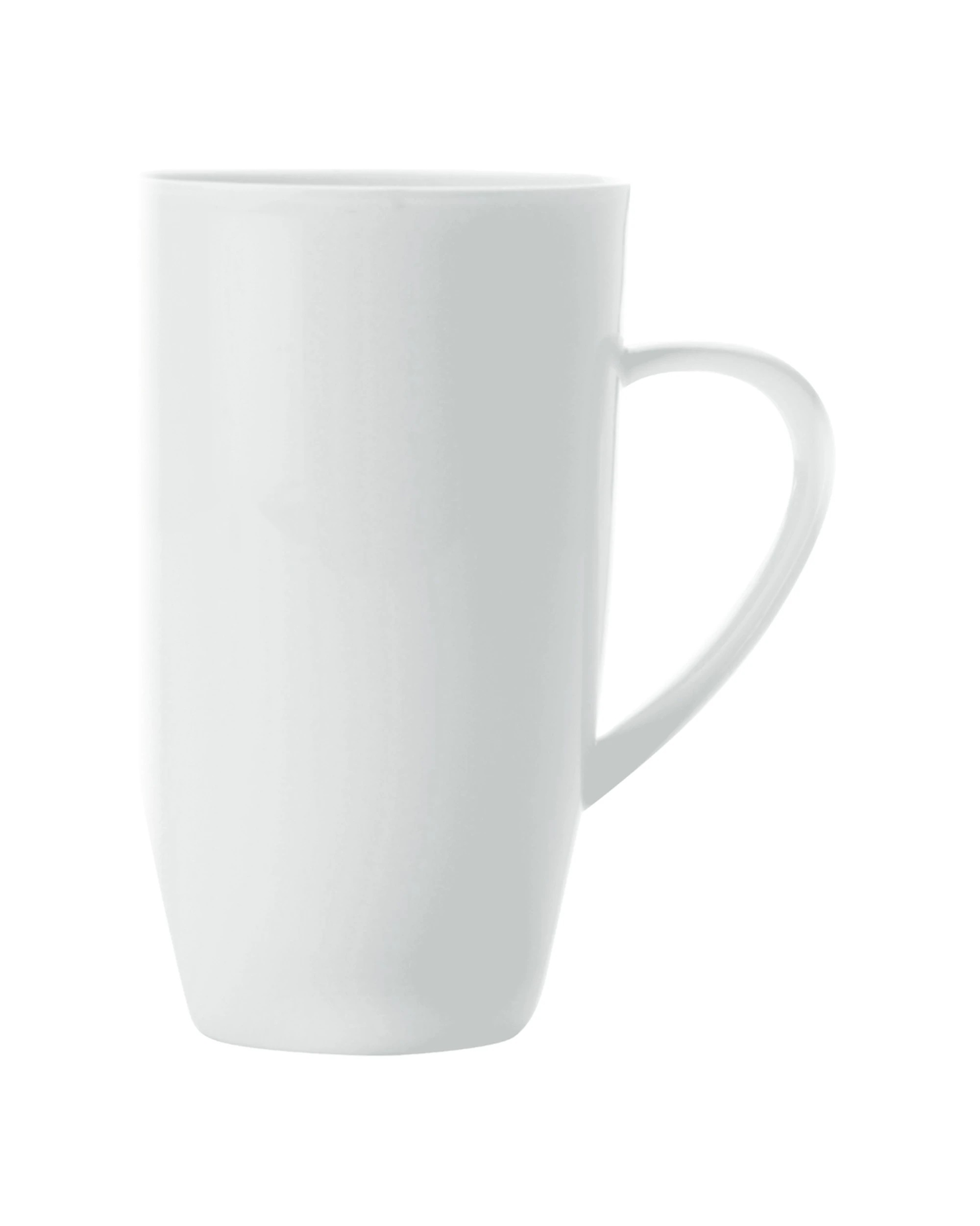 2 Maxwell & Williams 4PK White Basics Coupe Mug Tall Porcelain Microwave Safe Set - White, 2 of 2