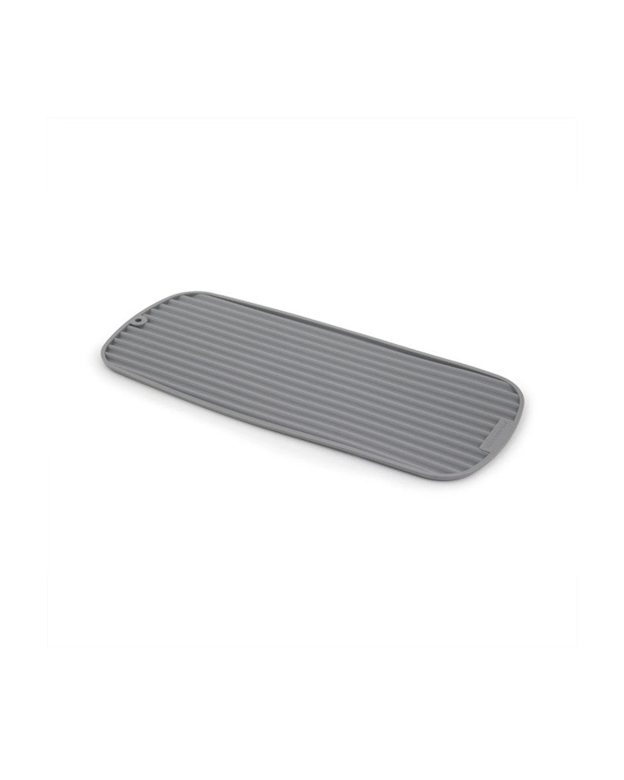 4 KitchenAid Slim Drying Mat 43x18cm Space Saving Raised Ridged Non-Slip Tool - Grey, 4 of 5