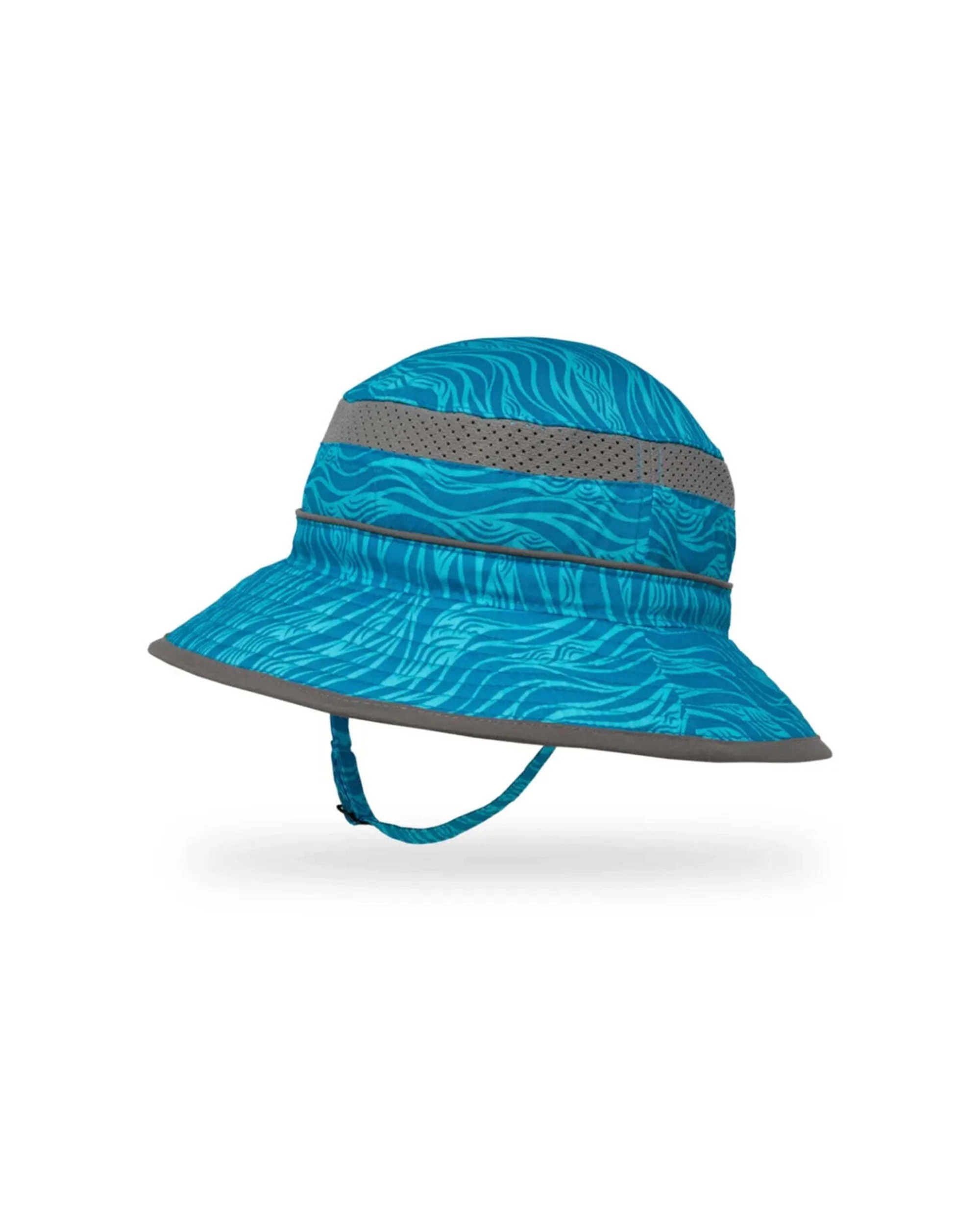 1 Sunday Afternoons Kids Fun Bucket Hat Baby 6-24 Months Nylon Sun Protection Rolling Wave - Blue, 1 of 1