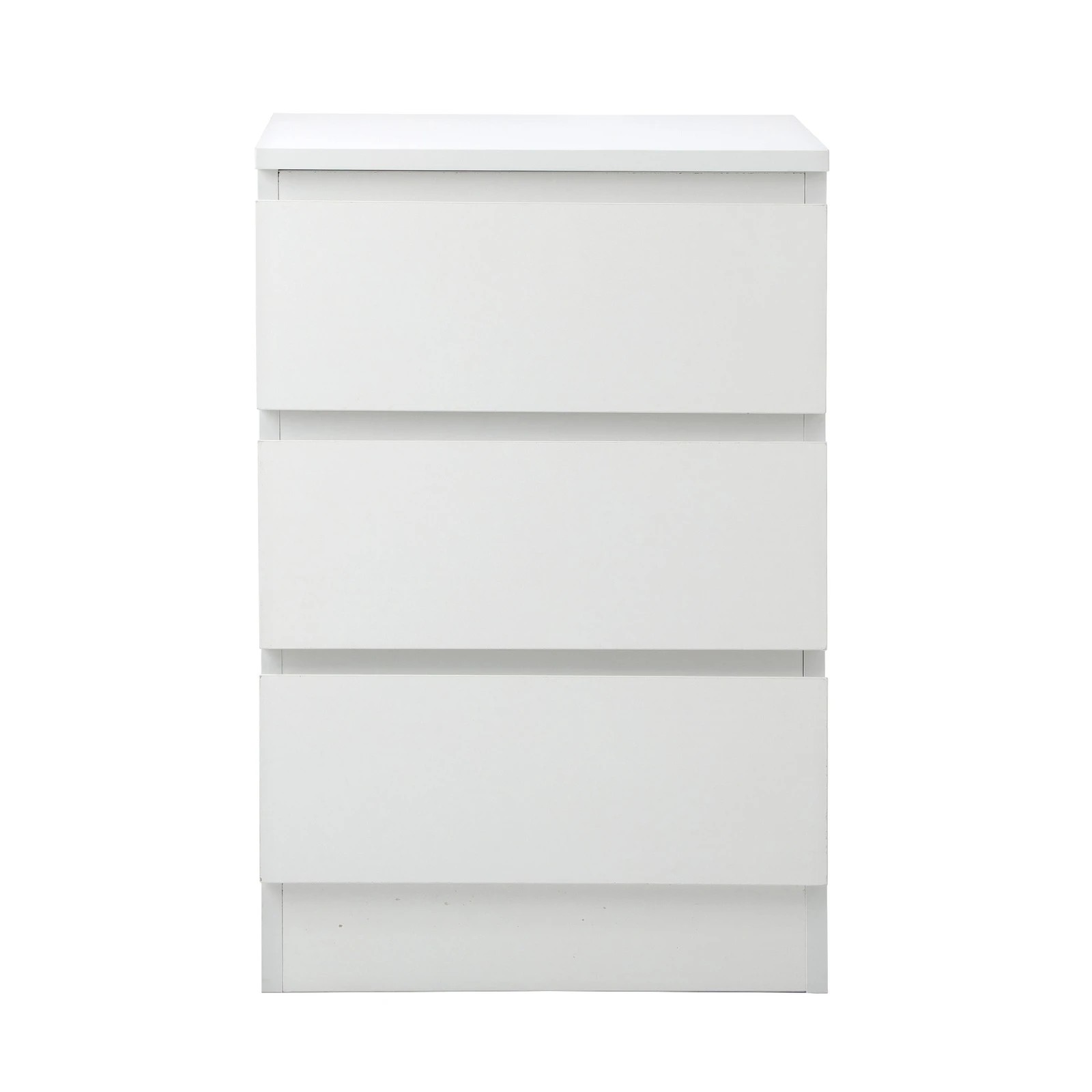 6 Oikiture Bedside Tables Set of 2 Side Table Storage Cabinet Nightstand - White, 6 of 9