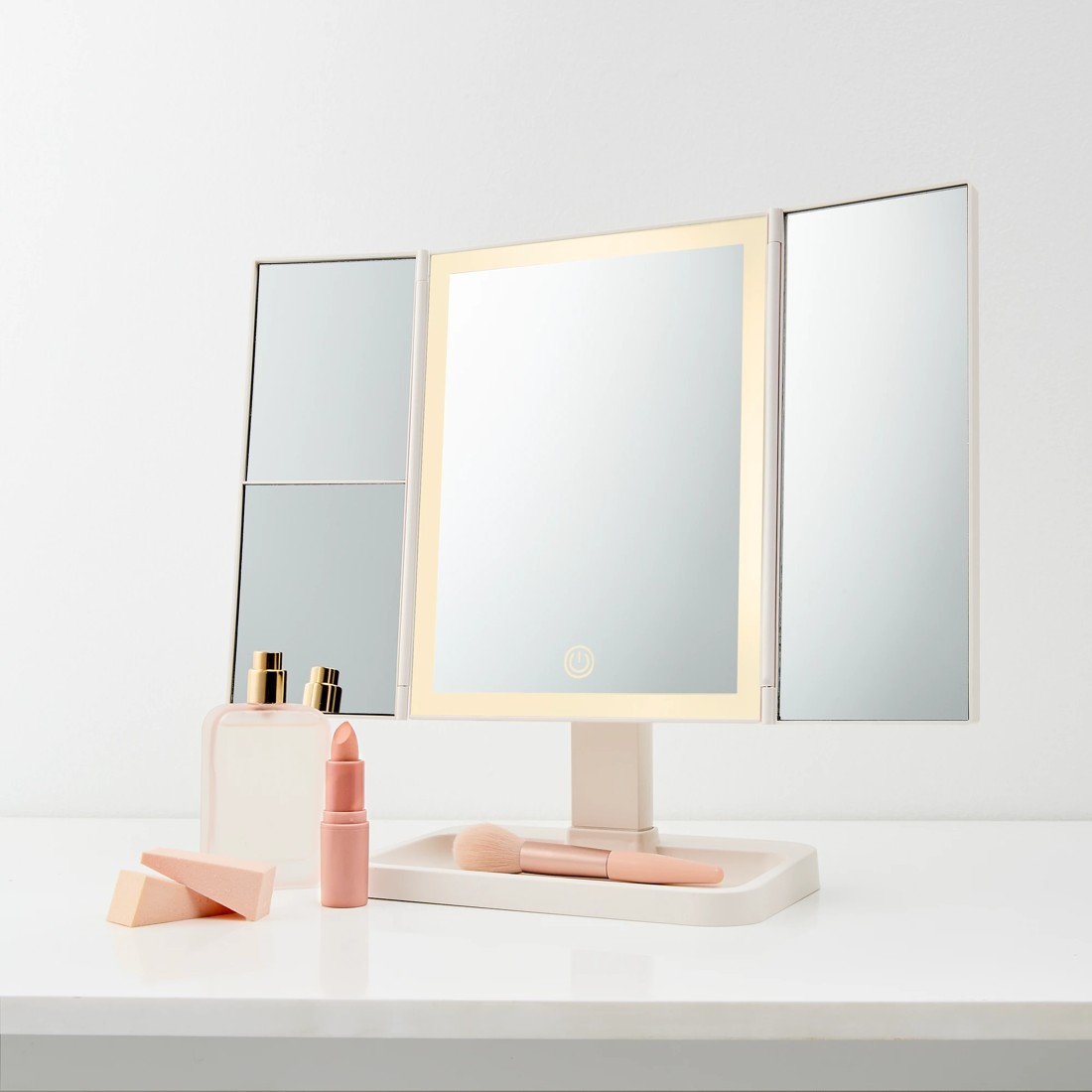 1 Trifold LED Mirror, 1 of 10