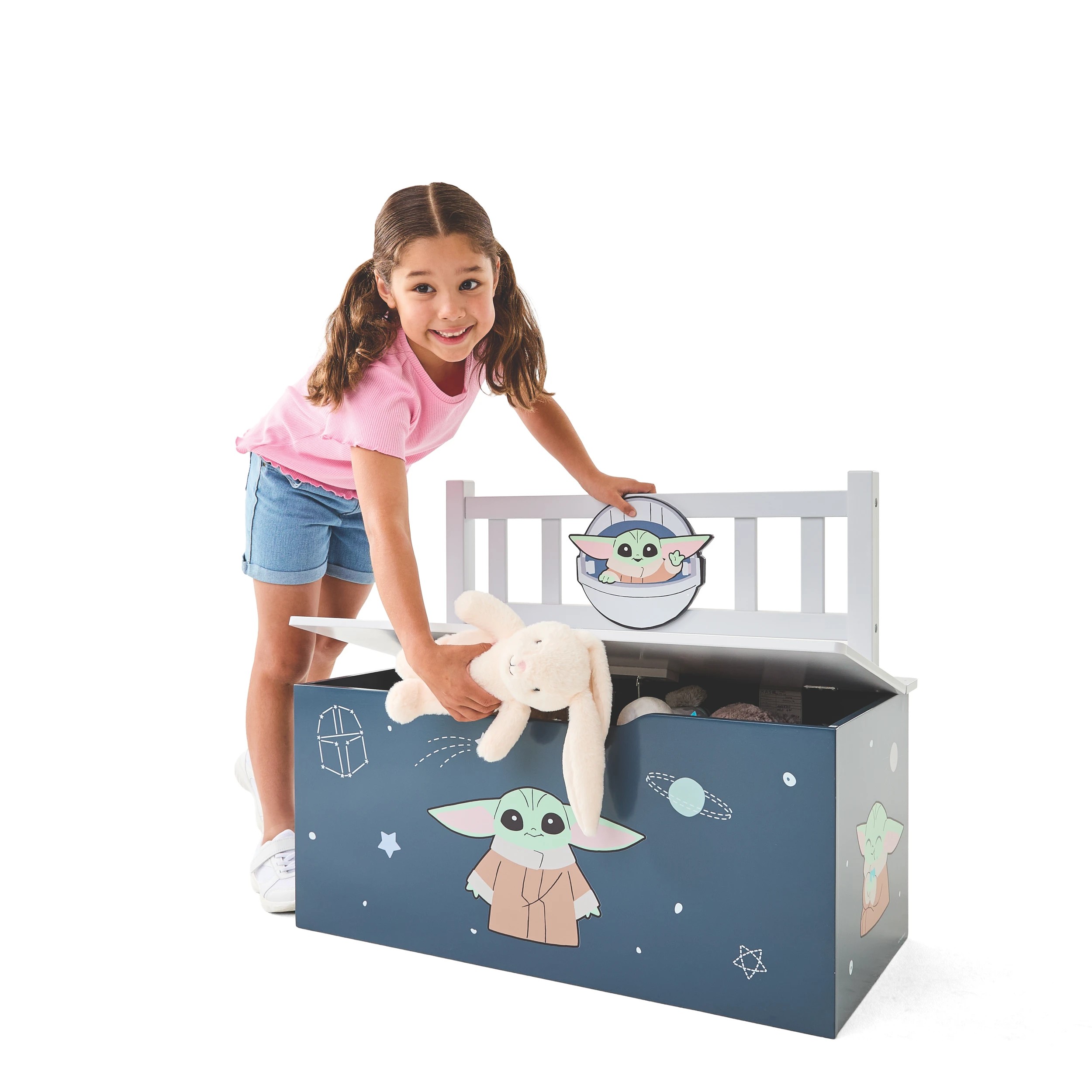 1 Star Wars the Mandalorian Storage Bench, 1 of 10