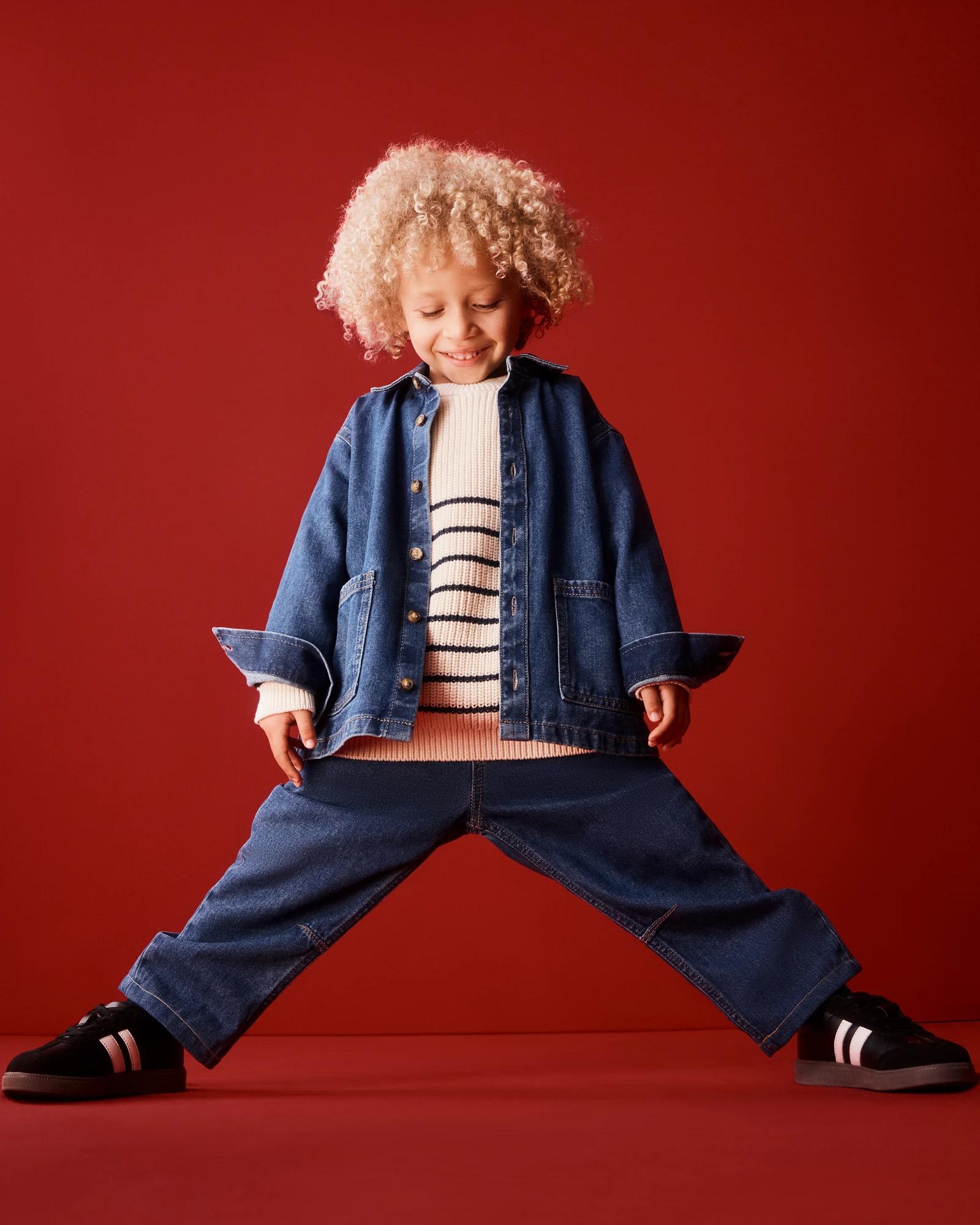 6 Target Relaxed Balloon Fit Denim Jeans DARK WASH, 6 of 6