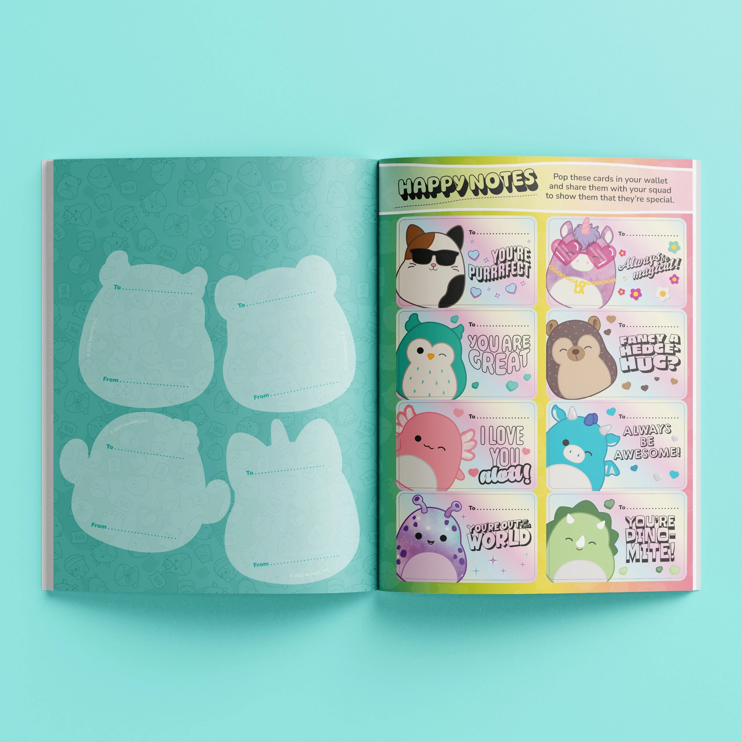 5 Original Squishmallows Puffy Stickers - Book, 5 of 6