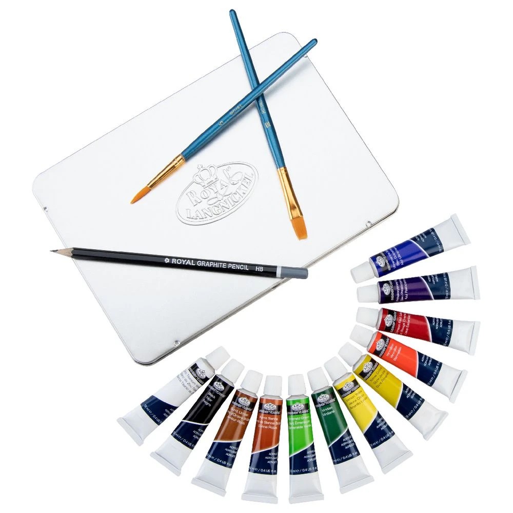 4 Royal & Langnickel Acrylic Paint Set 16 Pack, 4 of 8