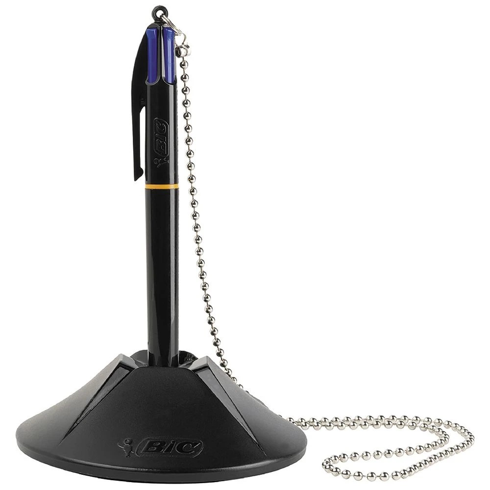 3 BIC 4 Colours Counter Pen Blue, 3 of 4