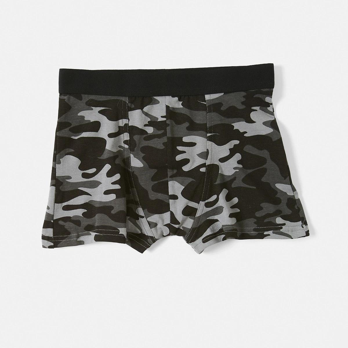 4 5 Pack Print Trunks BLUE CAMO, 4 of 8