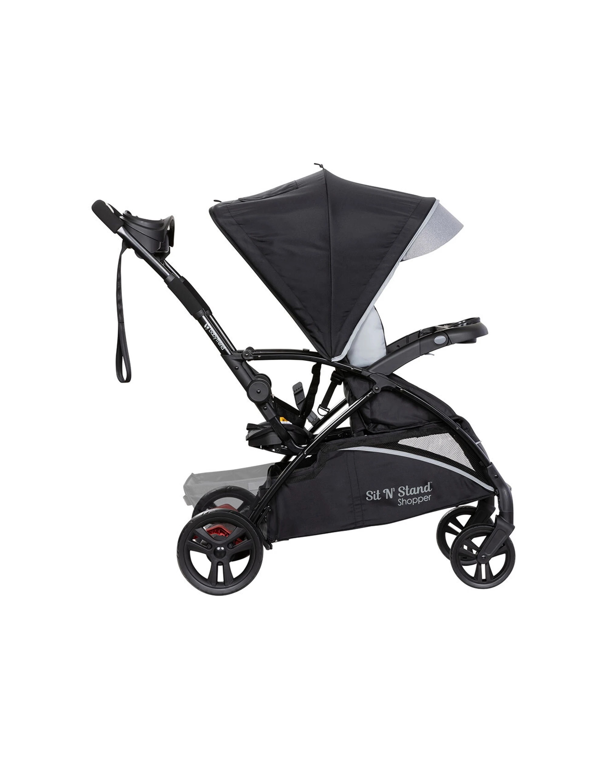 2 Baby Trend Sit N Stand Shopper Stroller Moondust - Grey, 2 of 9