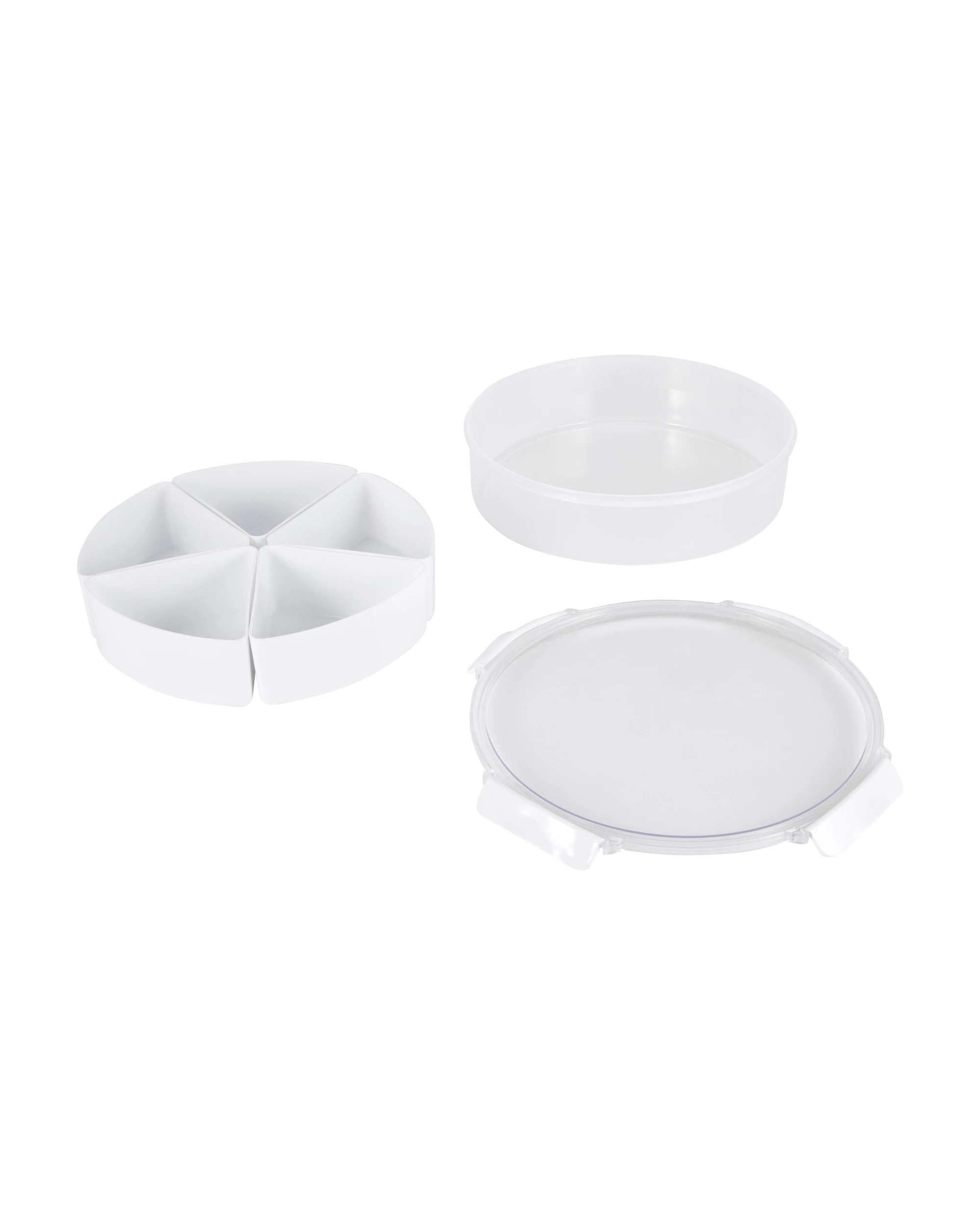 4 Round Section Snack Box, 4 of 9