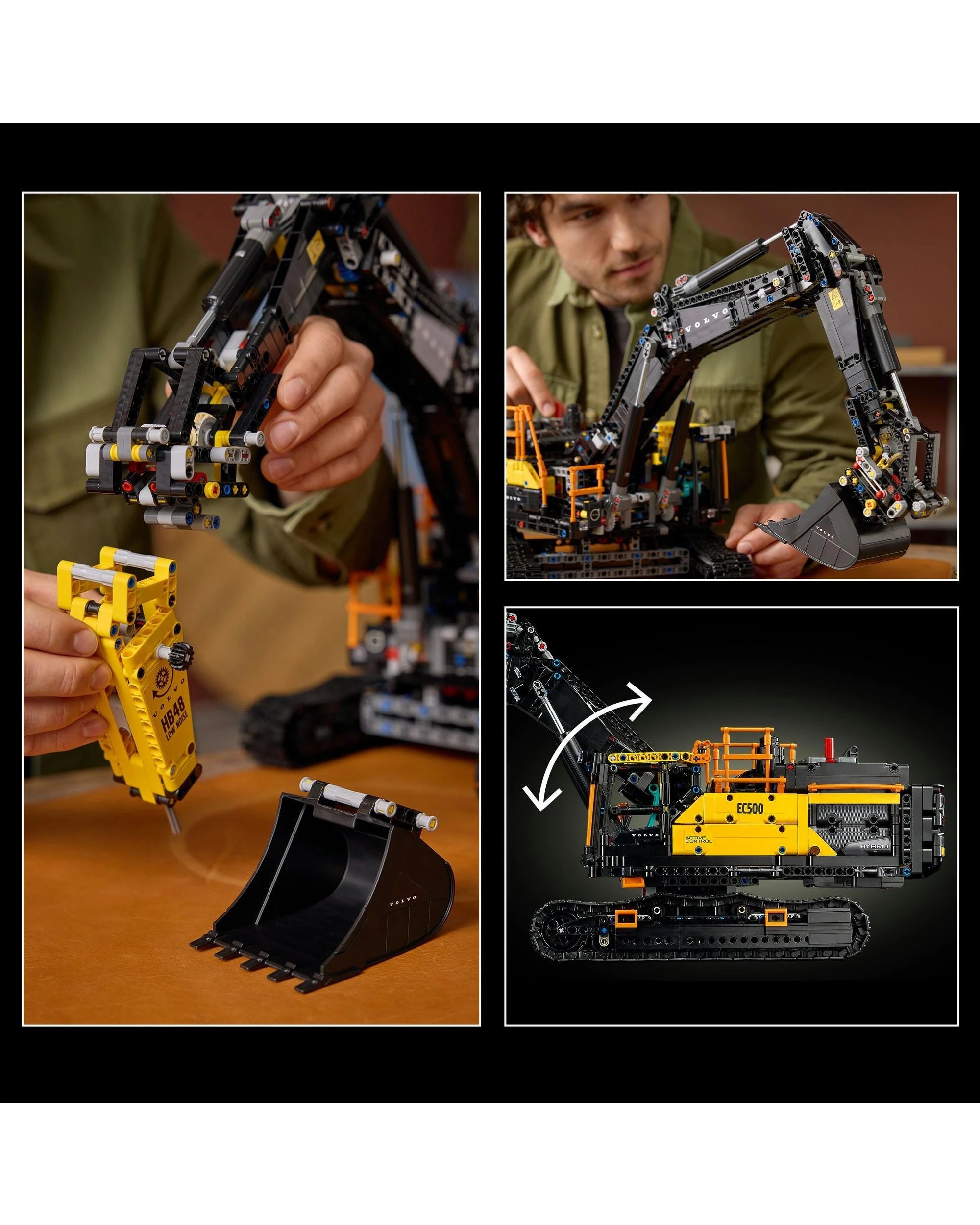9 The LEGO Group LEGO Technic Volvo EC500 Hybrid Excavator - 42215, 9 of 10