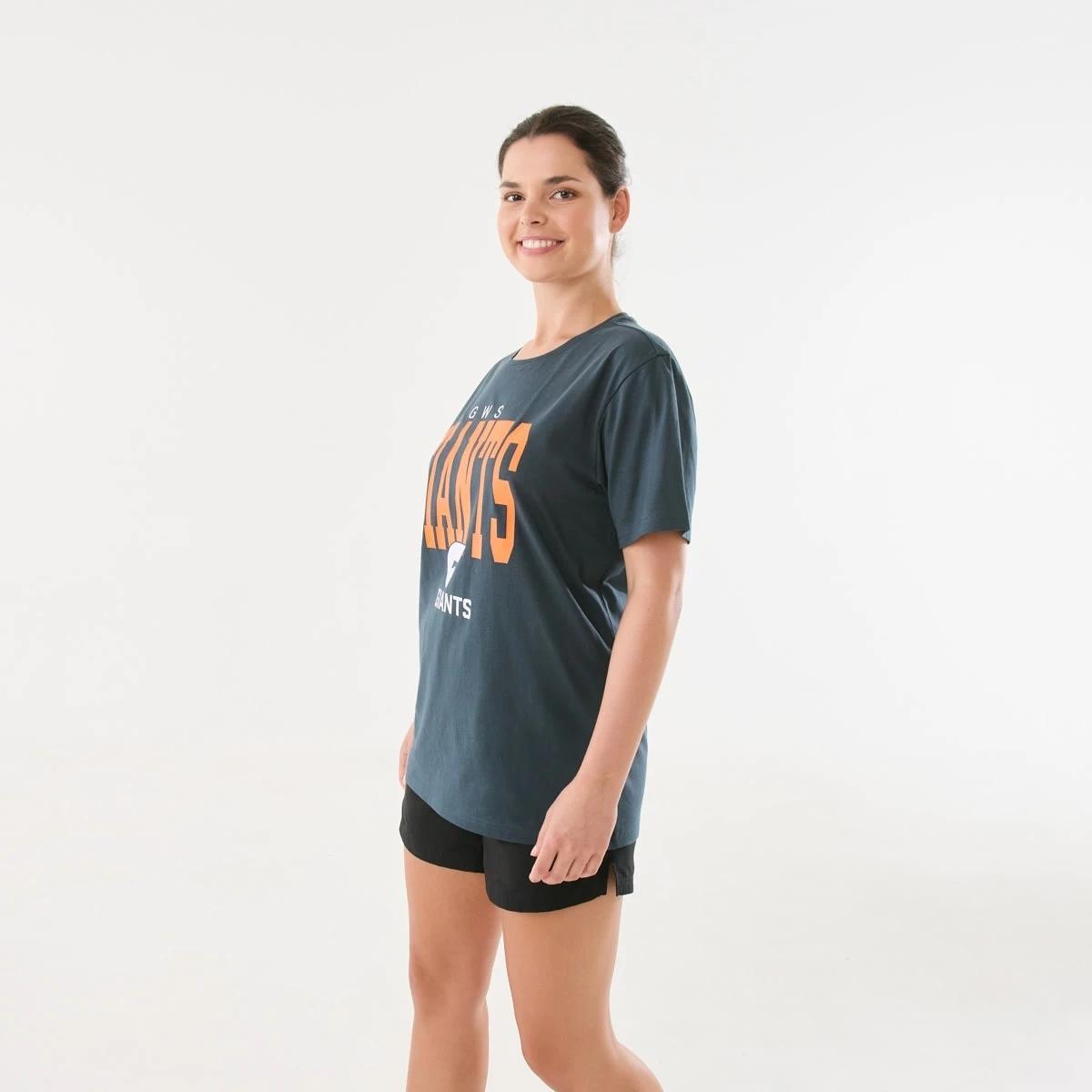 2 Official AFL Adult T-shirt Gws Giants, 2 of 5