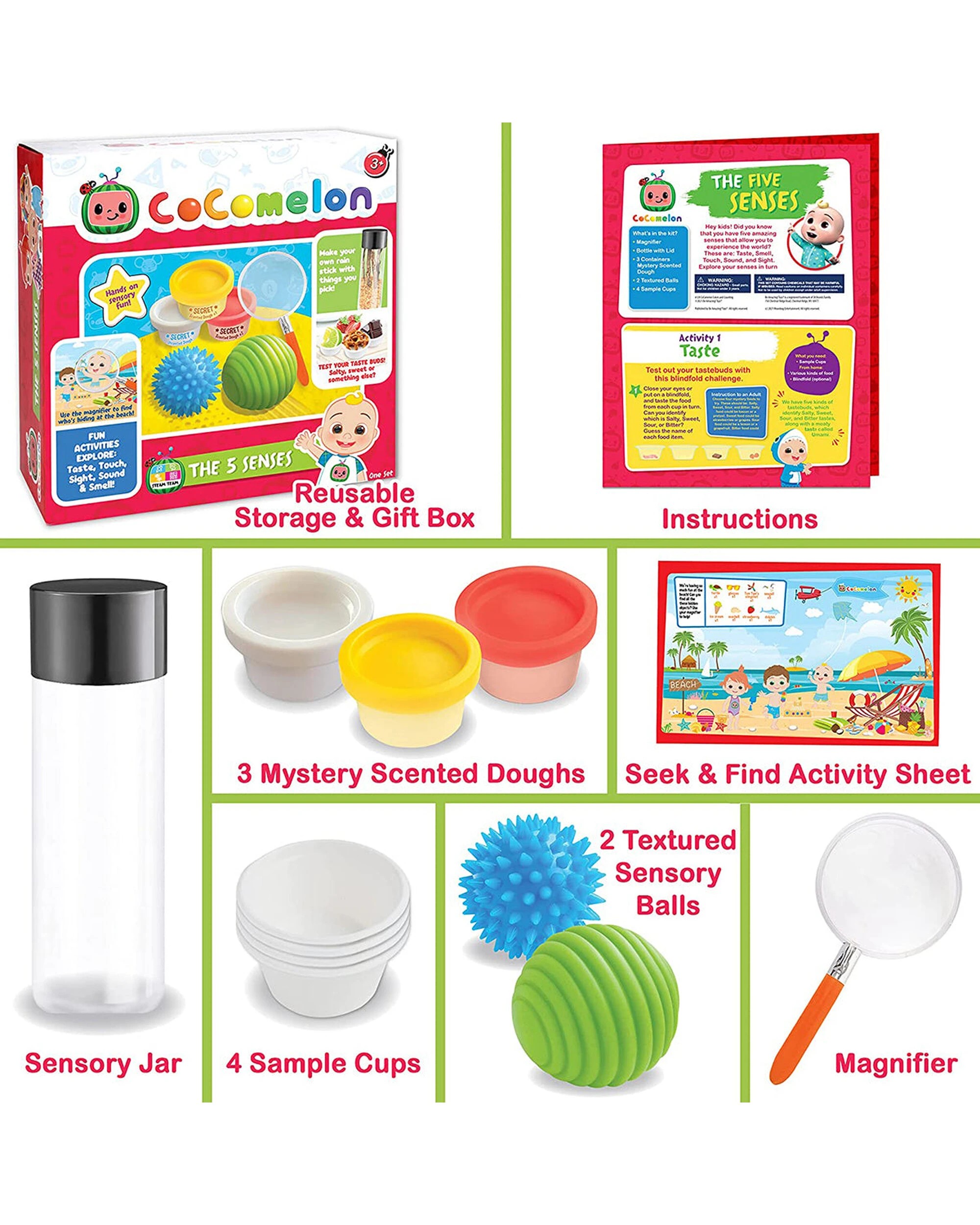 2 Cocomelon The 5 Senses, 2 of 4