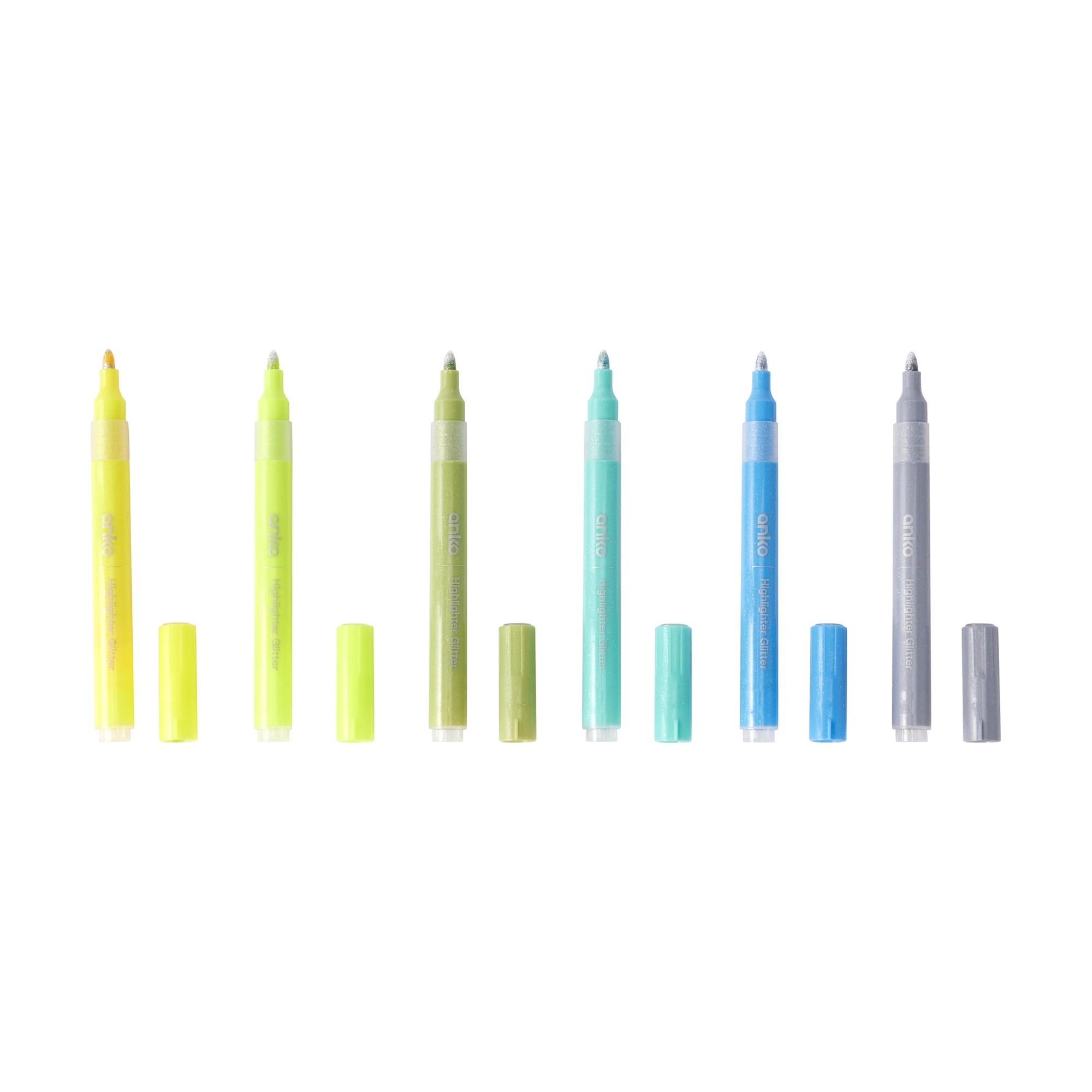 3 12 Pack Glitter Highlighters, 3 of 6