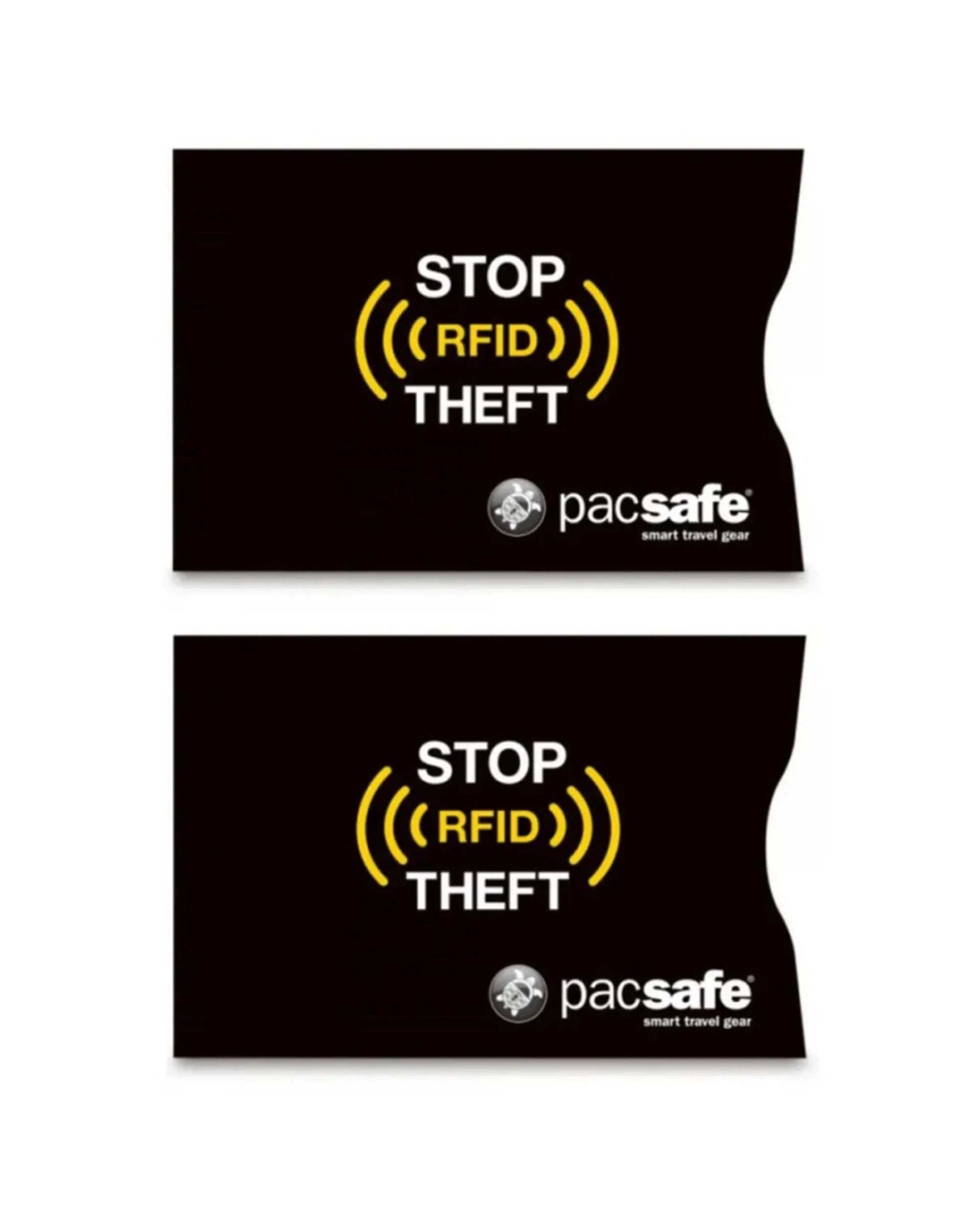 1 Pacsafe 2PK RFIDsleeve 25 RFID Blocking Card Sleeve Slim Lightweight Travel Accessory - Multi, 1 of 1