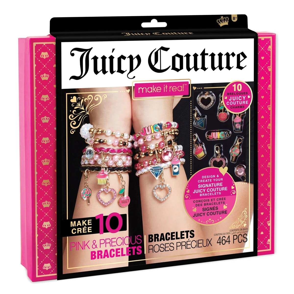 1 464 Piece Make It Real: Juicy Couture Pink & Precious Bracelets, 1 of 6