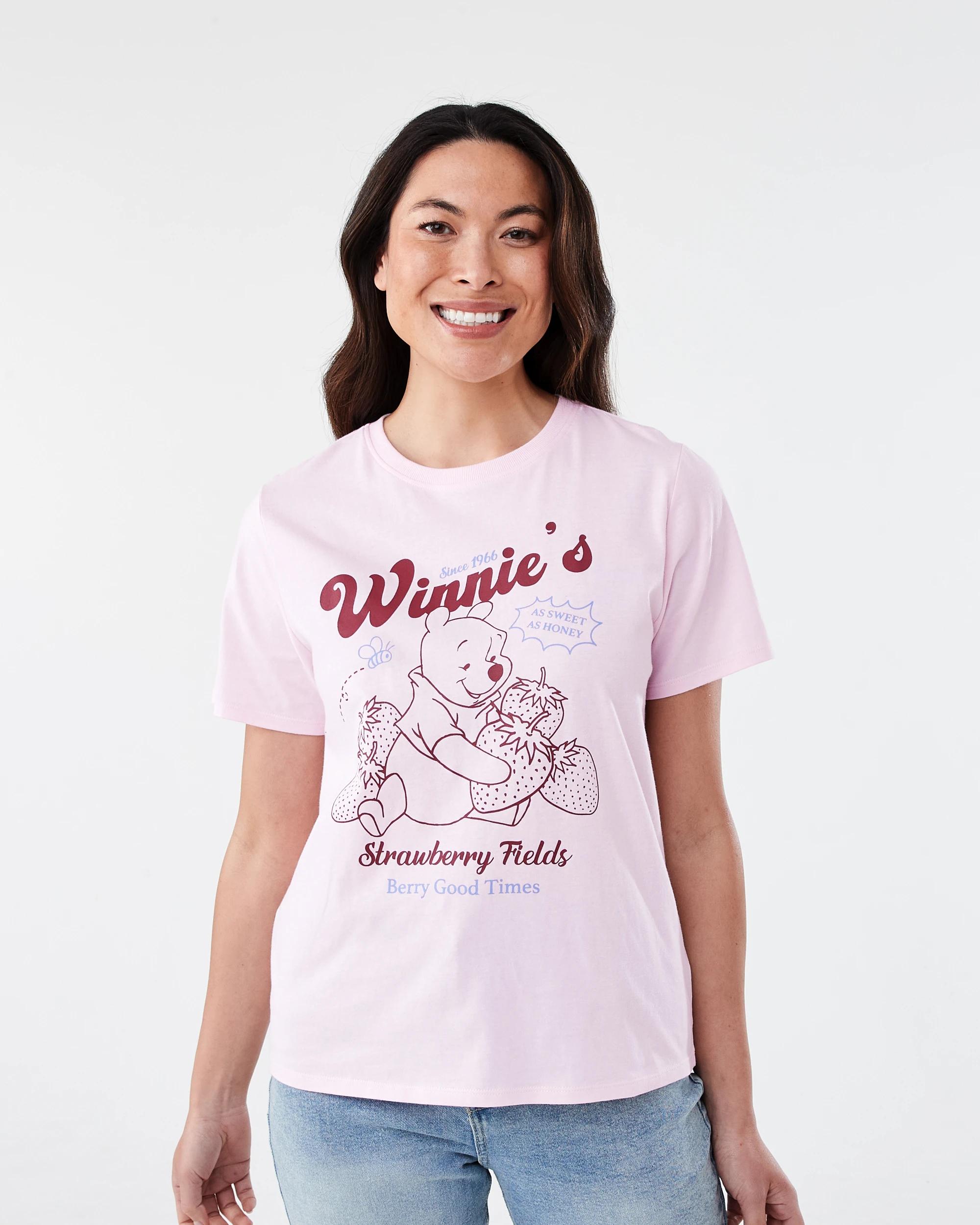1 Short Sleeve Winnie the Pooh License T-shirt Winniebery, 1 of 5