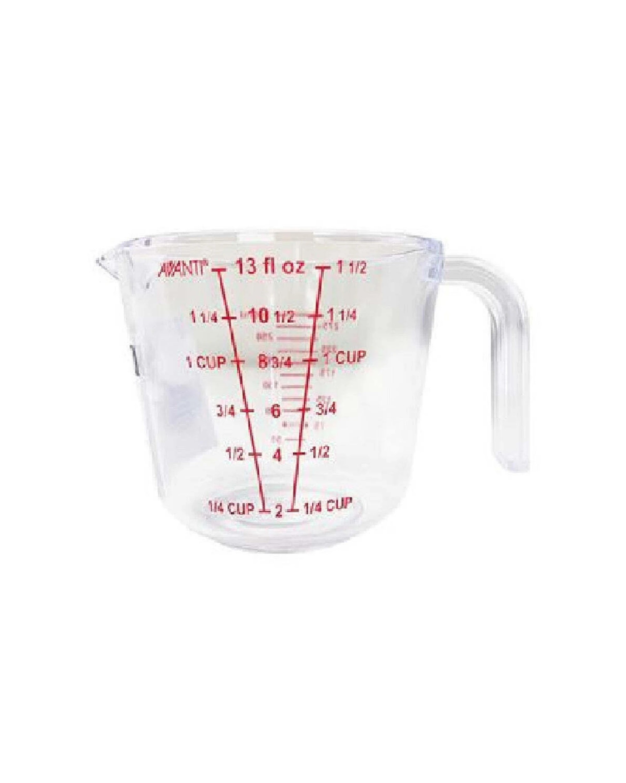 1 Avanti Plastic 300ml Flour Water Kitchen Measuring Jug With Holder BPA Safe Plastic - Clear, 1 of 1
