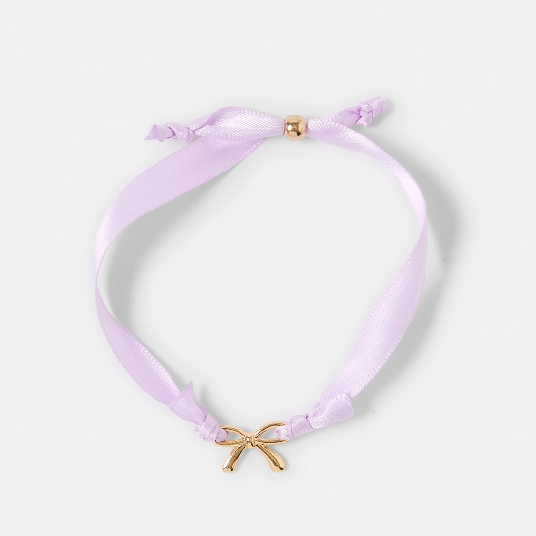 4 4 Pack Bow Bracelets - Gold Tone, Pink, Blue, Purple and White, 4 of 6
