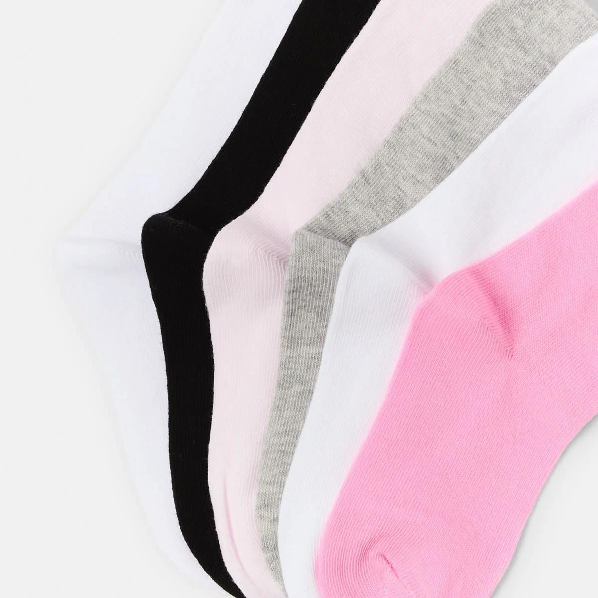 2 7 Pack Crew Socks PINK MULTI, 2 of 3