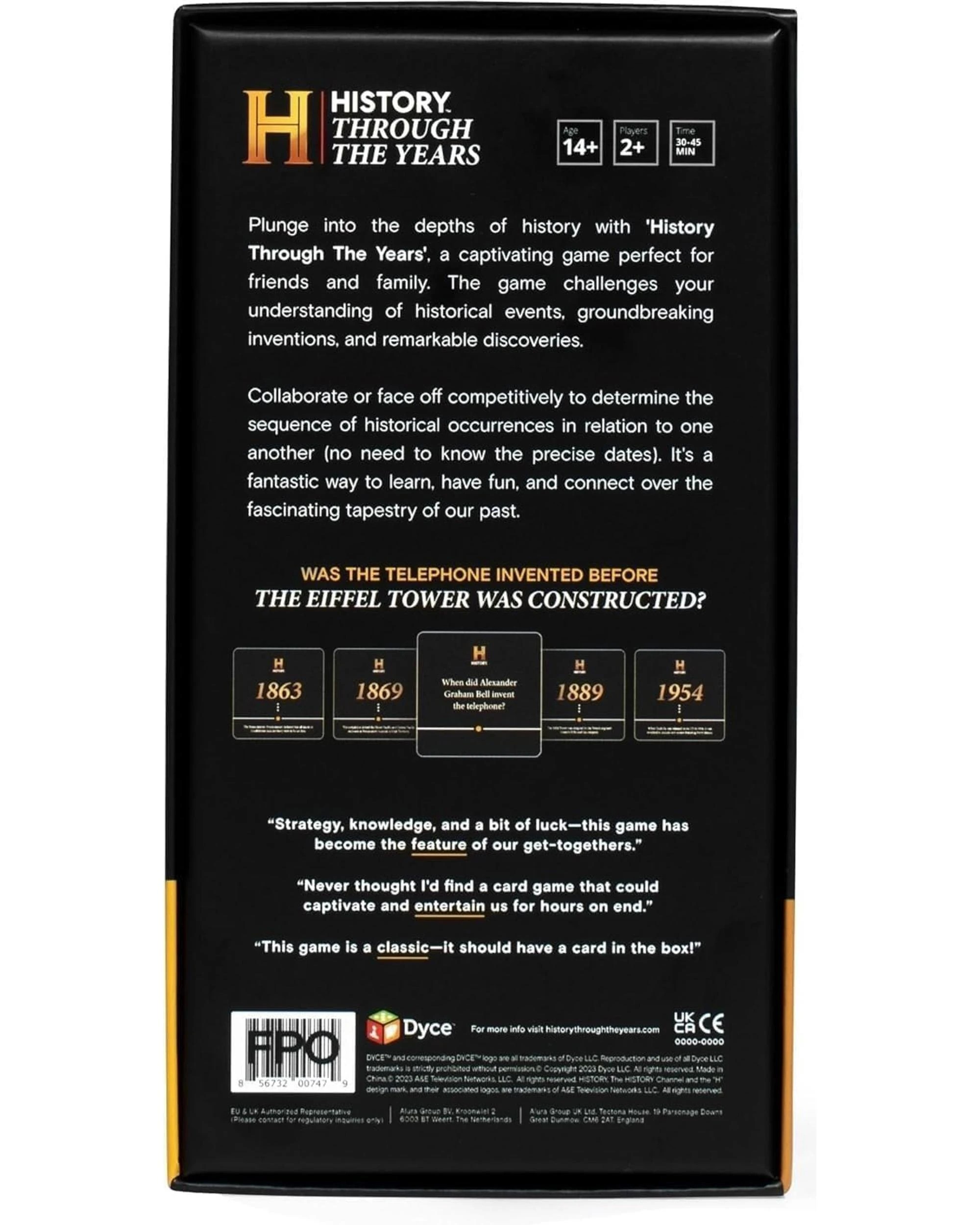 4 History Through the Years Trivia Game, 4 of 4