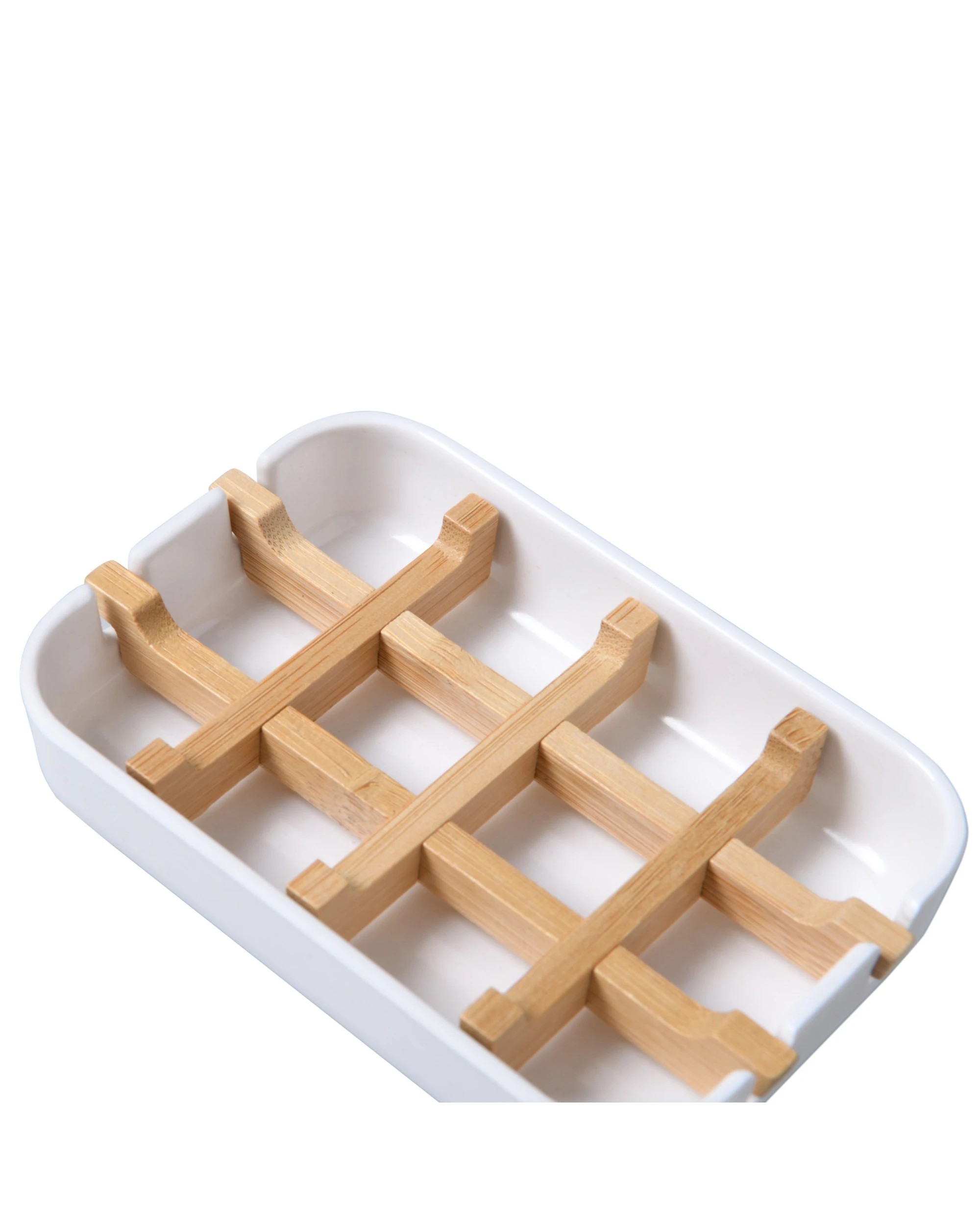 7 Takara Takae Bamboo Soap Dish - White, 7 of 8