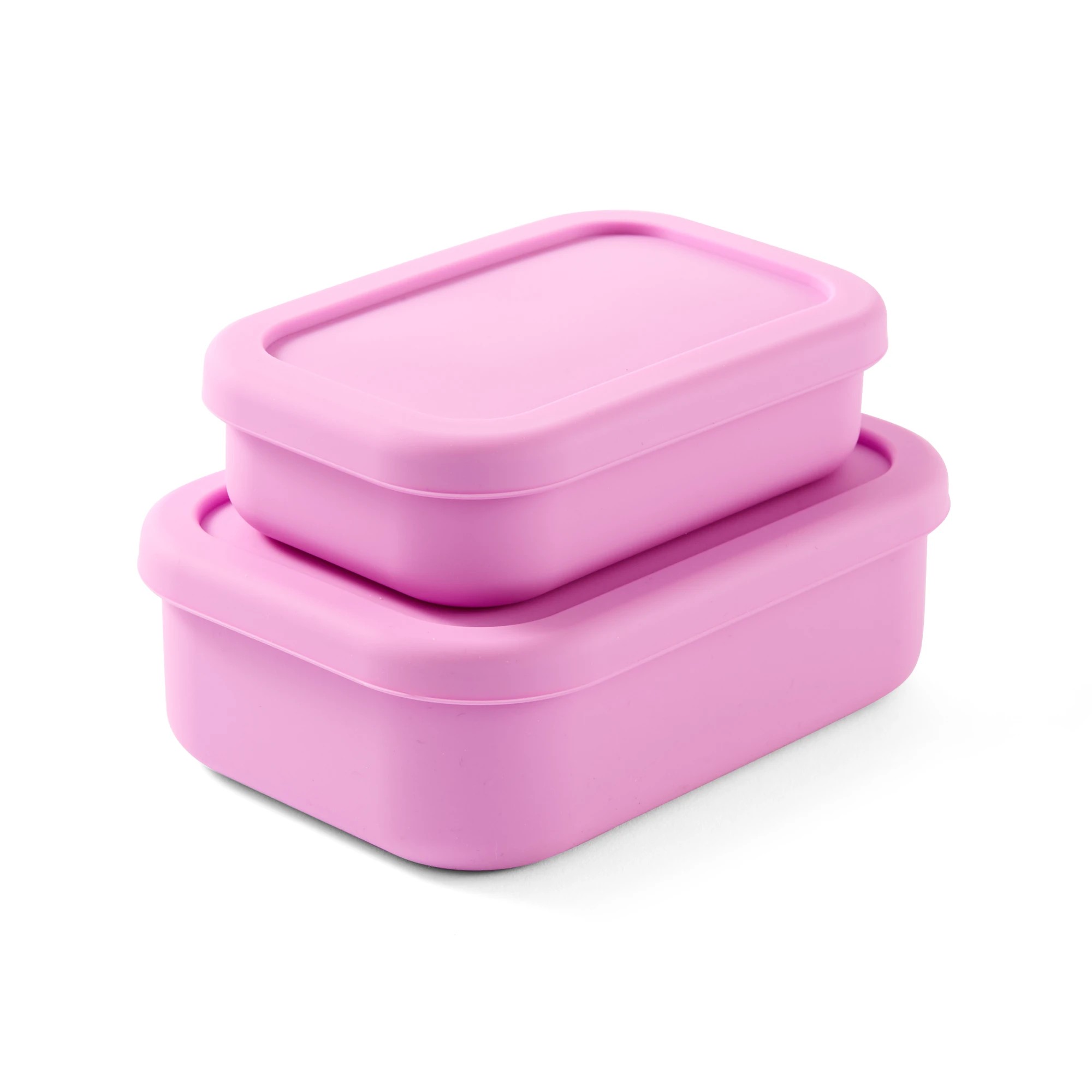 4 2 Pack Lilac Silicone Snack Box, 4 of 10