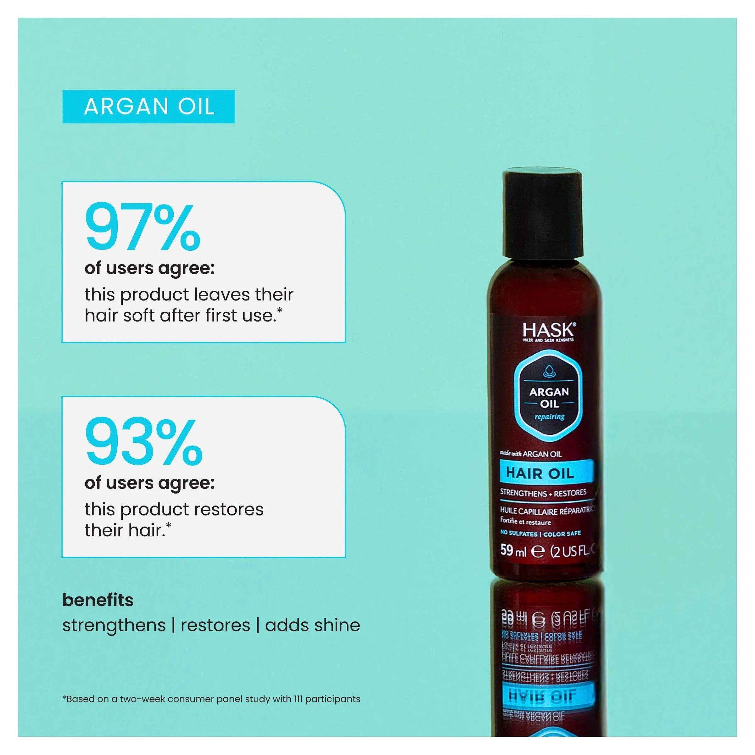 8 Target HASK Argan Oil from Morocco Repairing Shine Hair Oil - 59ml - Multi, 8 of 10