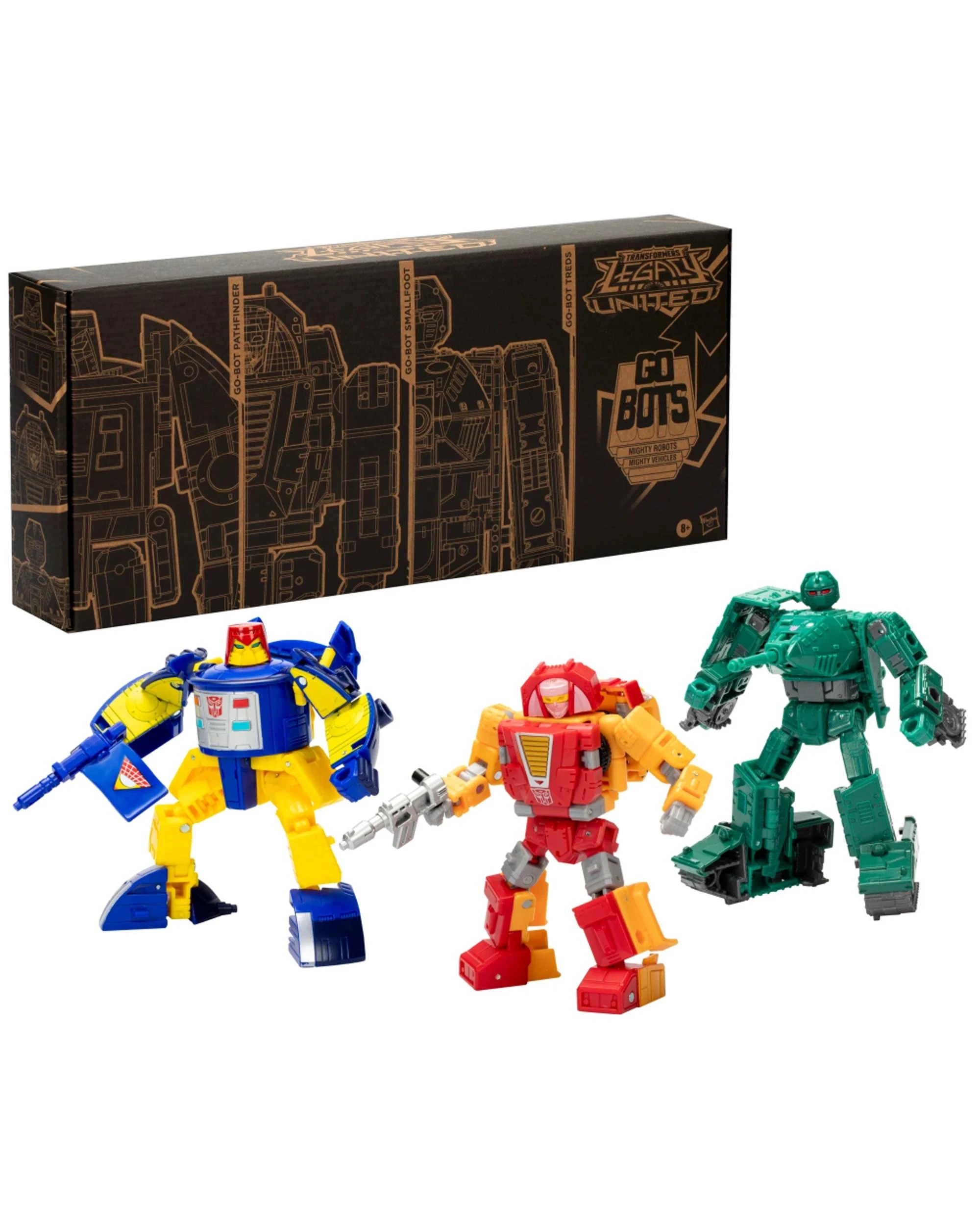 1 Transformers Generations Selects Legacy United Go-Bot Guardians 3 Pack Action Figure, 1 of 5
