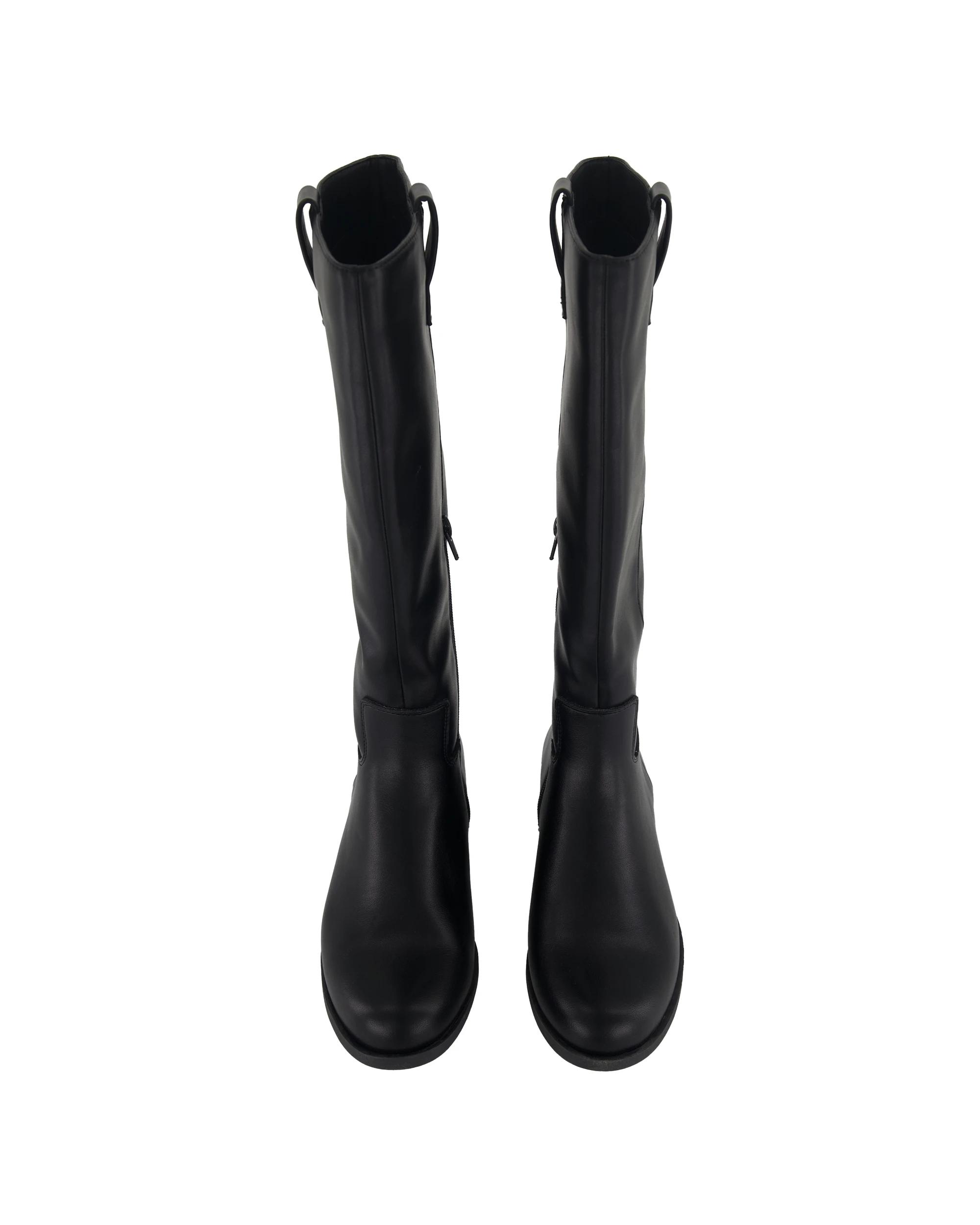 2 Flat Riding Boots Black, 2 of 4