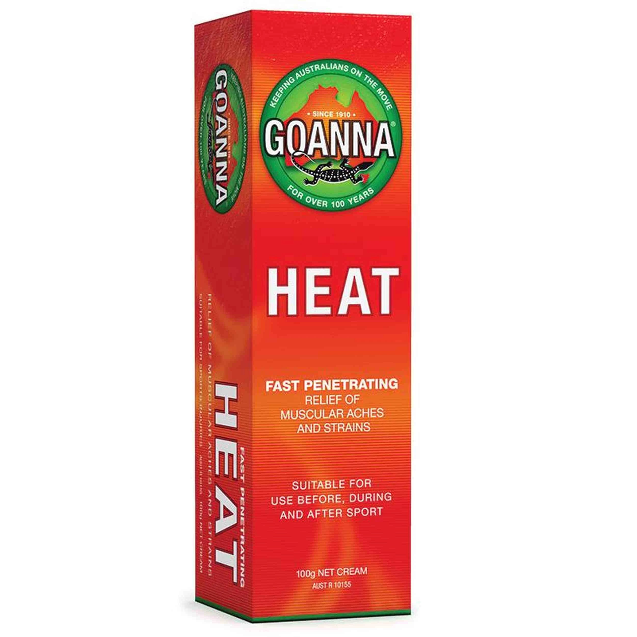 1 Goanna Heat Rub Cream 100g, 1 of 1