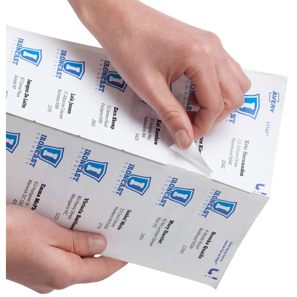 9 Avery Premium White Addressing Labels AveryEco 24UP 10 Sheets, 9 of 9
