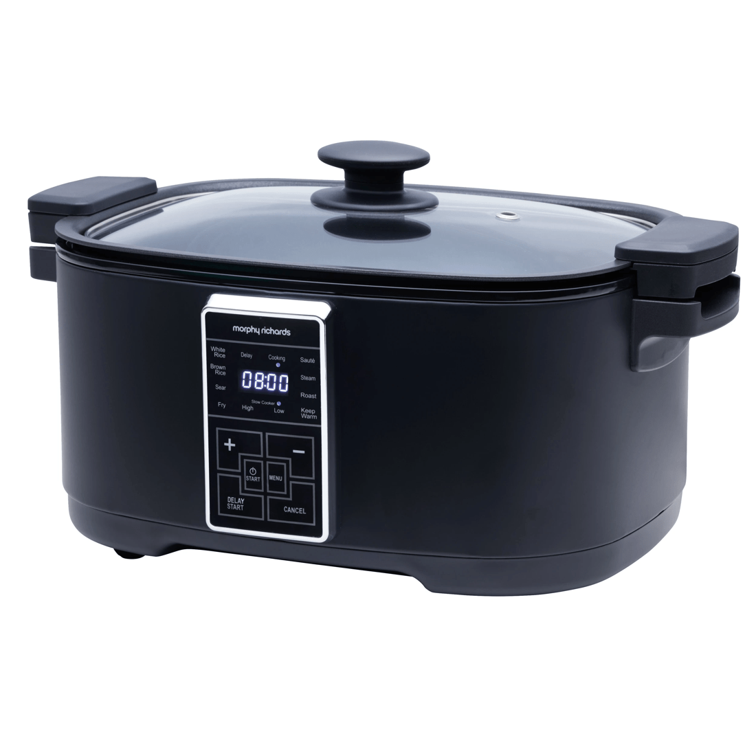 2 Morphy Richards 6.5L Digital Slow Cooker Matte Black, 2 of 5
