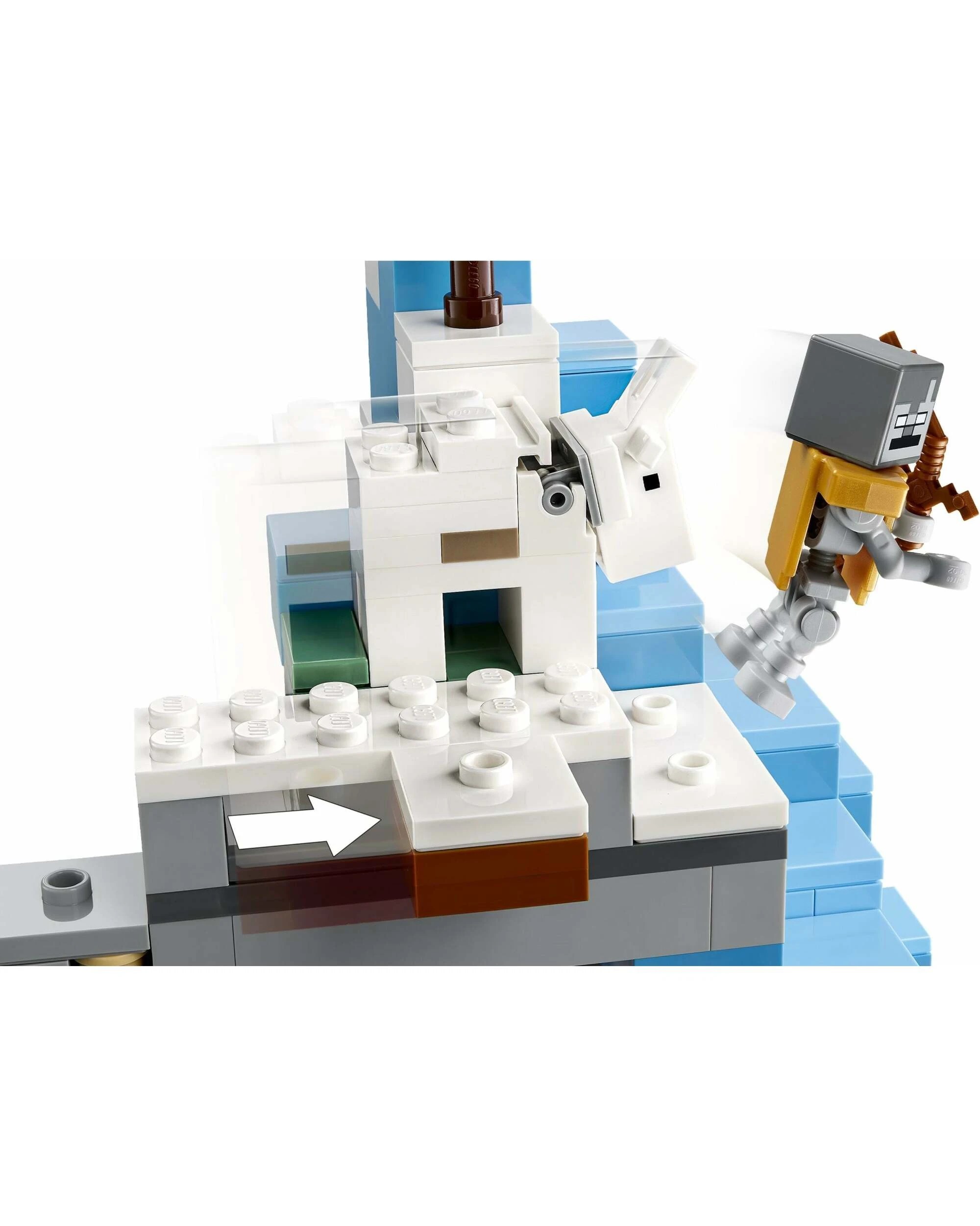 2 LEGO Minecraft 21243 The Frozen Peaks, 2 of 3