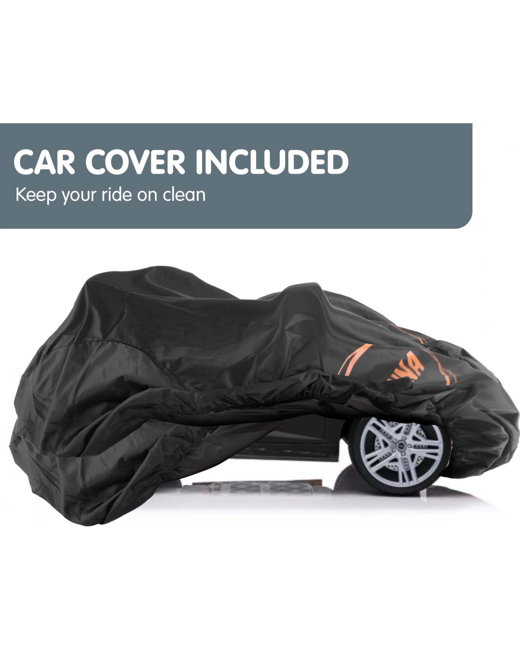 5 Kahuna Audi Sport Licensed Kids Electric Ride On Car Remote Control Black, 5 of 10