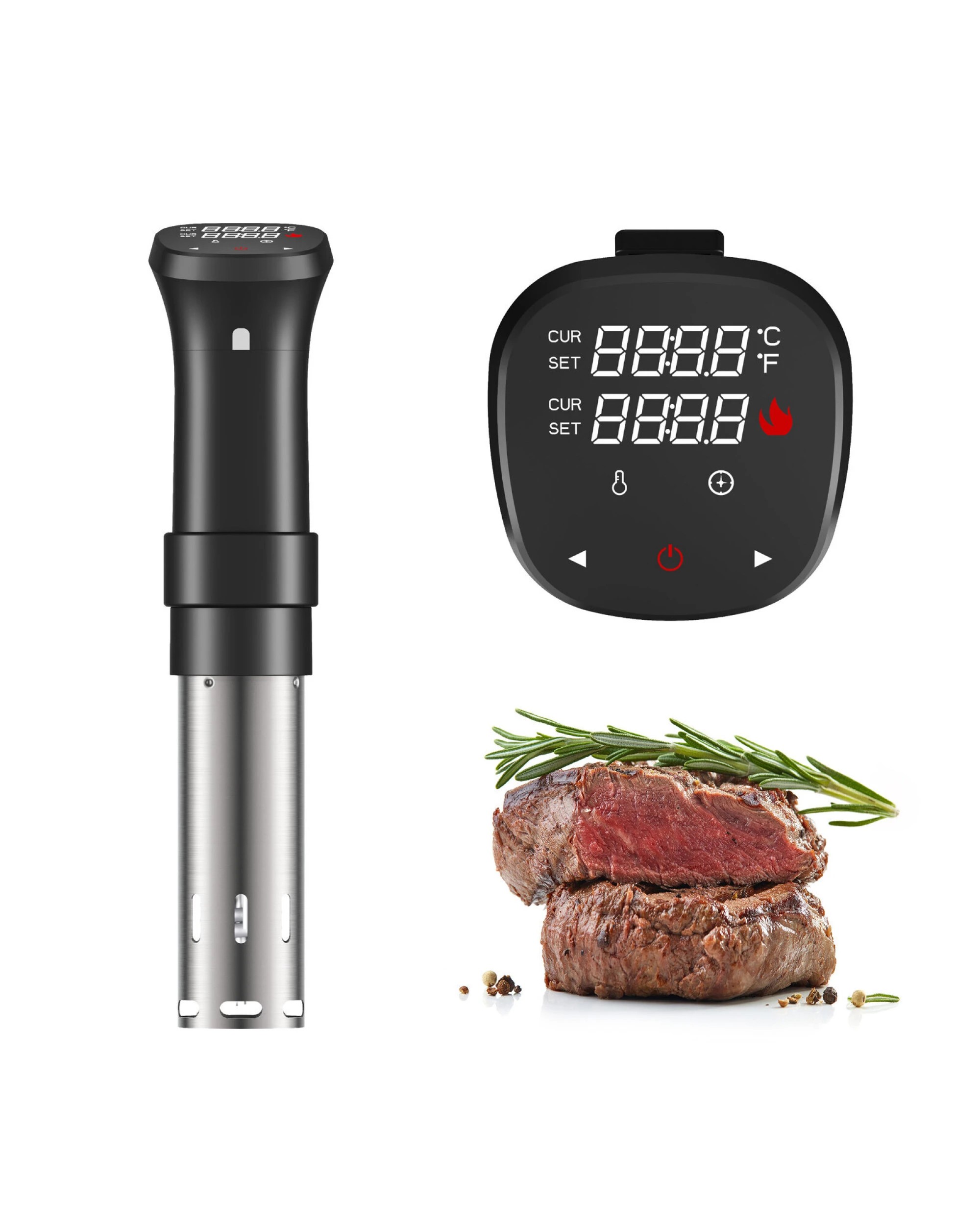 6 Healthy Choice Sous Vide Precision Cooker with Touchscreen & App Control 1100W, 6 of 8