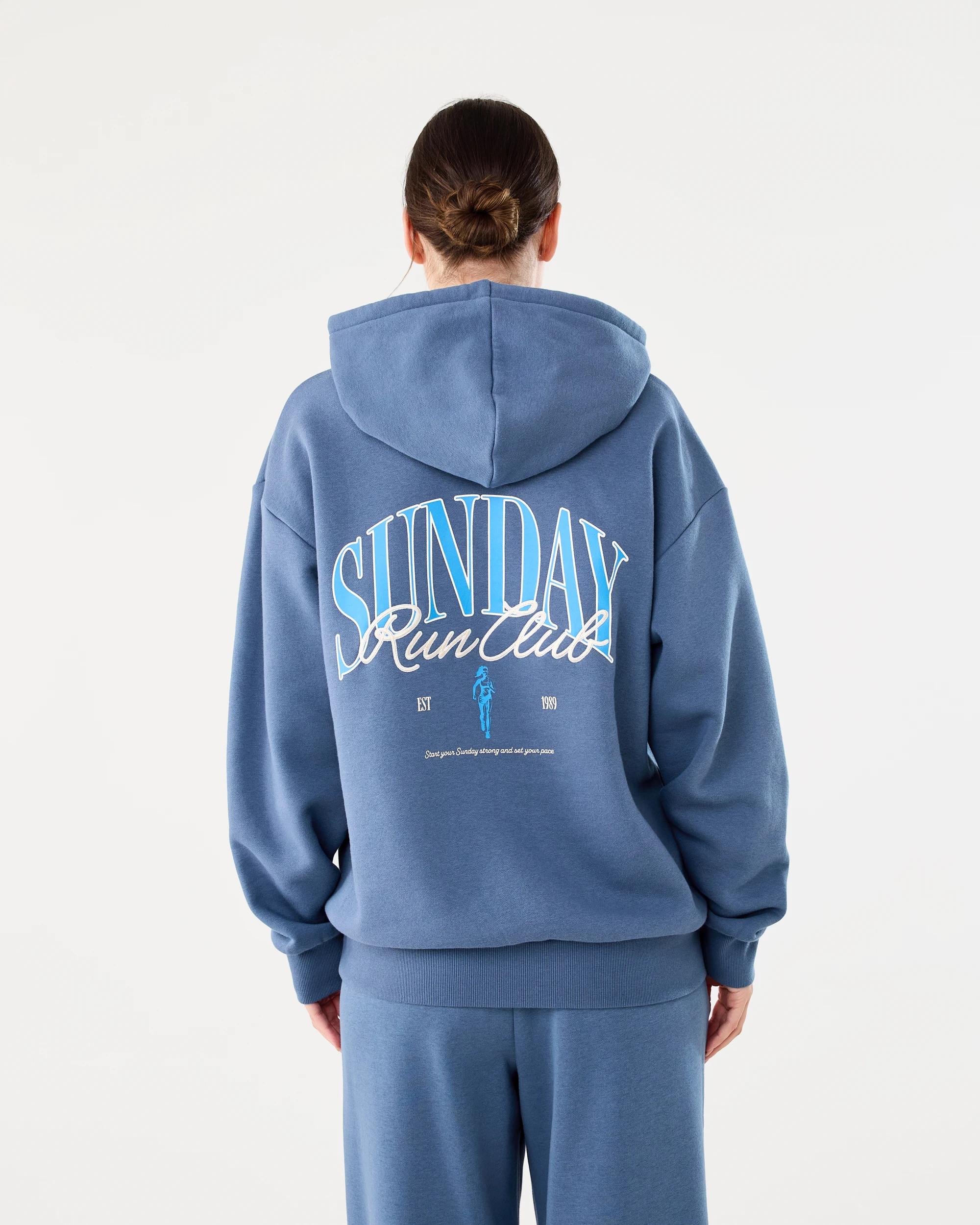 3 Active Womens Graphic Fleece Hoodie Nightfall, 3 of 8