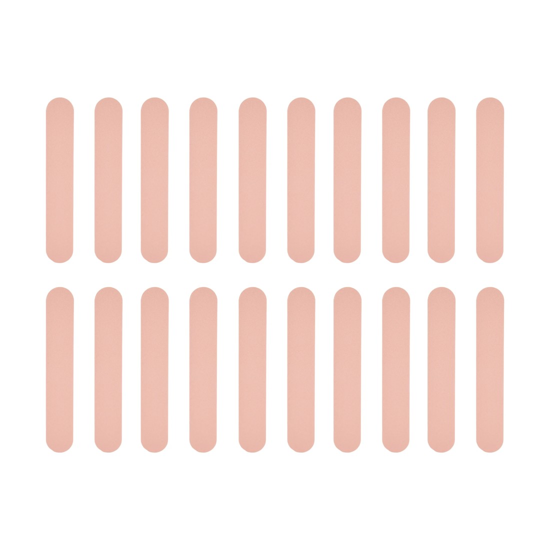 2 OXX Cosmetics 20 Piece Nail File Set - Peach, 2 of 3