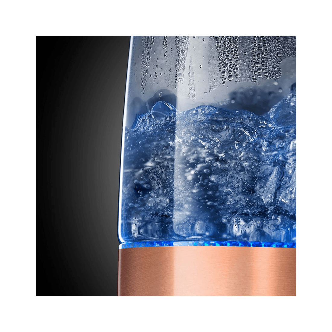 3 Russell Hobbs Rhk172 Electric Brooklyn 1.7l Cordless Glass Water Kettle Copper
 - Brown, 3 of 4