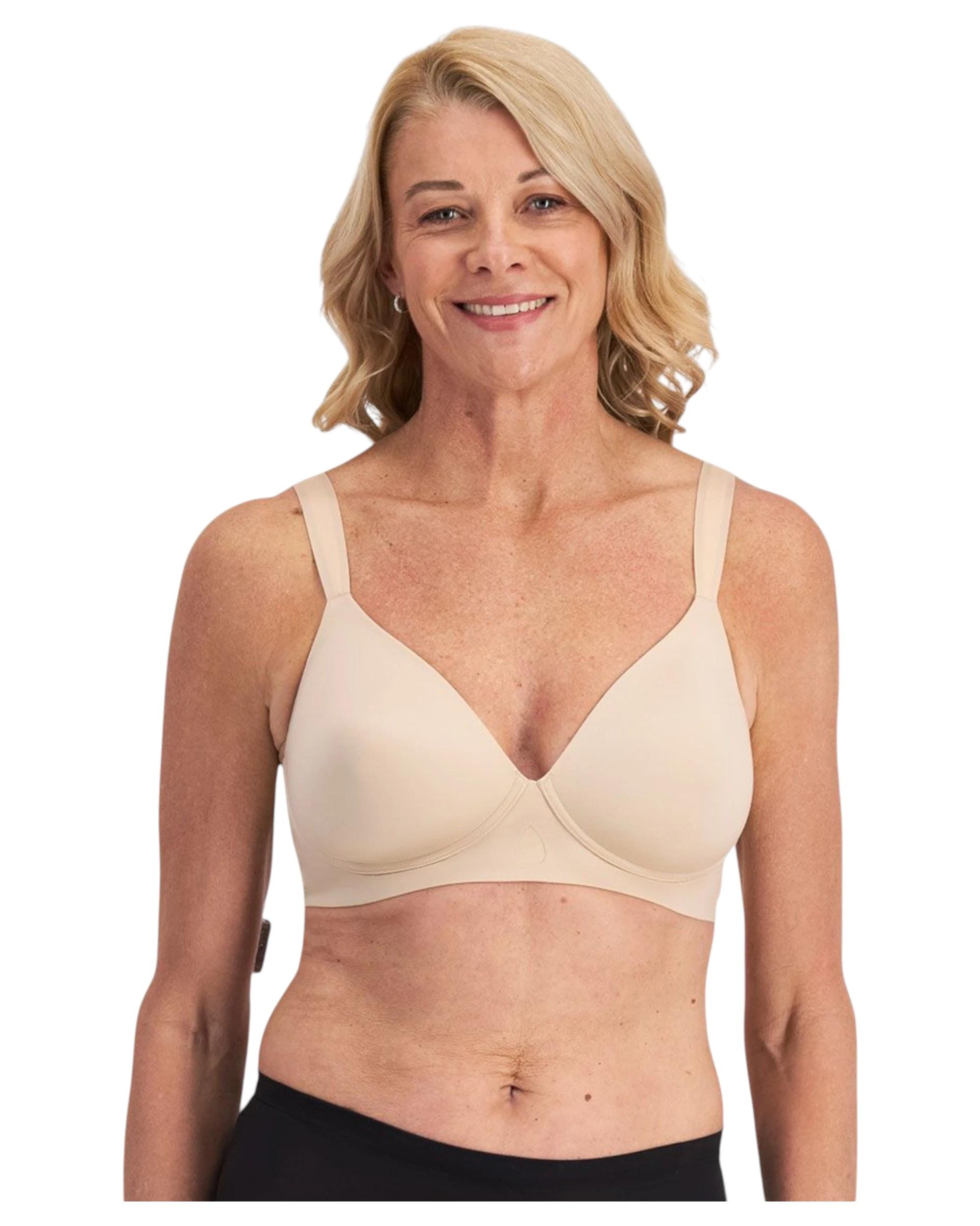 2 Playtex Ultimate Contour Wirefree Bra ALMOND, 2 of 4